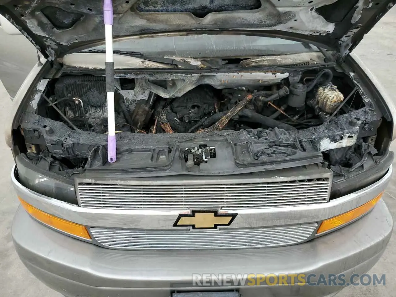 12 Photograph of a damaged car 1GCWGAFP6P1121734 CHEVROLET EXPRESS 2023