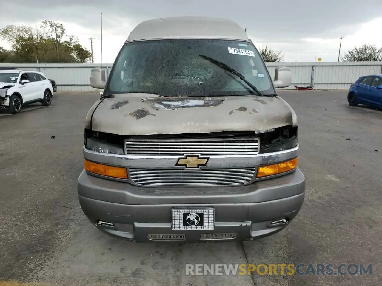5 Photograph of a damaged car 1GCWGAFP6P1121734 CHEVROLET EXPRESS 2023