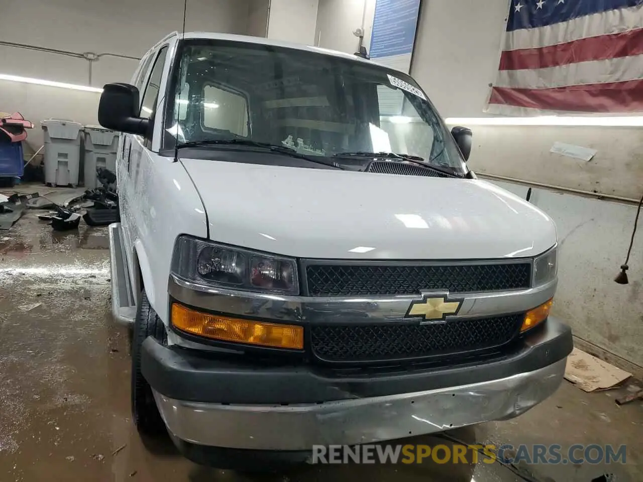 5 Фотография поврежденного автомобиля 1GCWGAFP8P1197522 CHEVROLET EXPRESS 2023