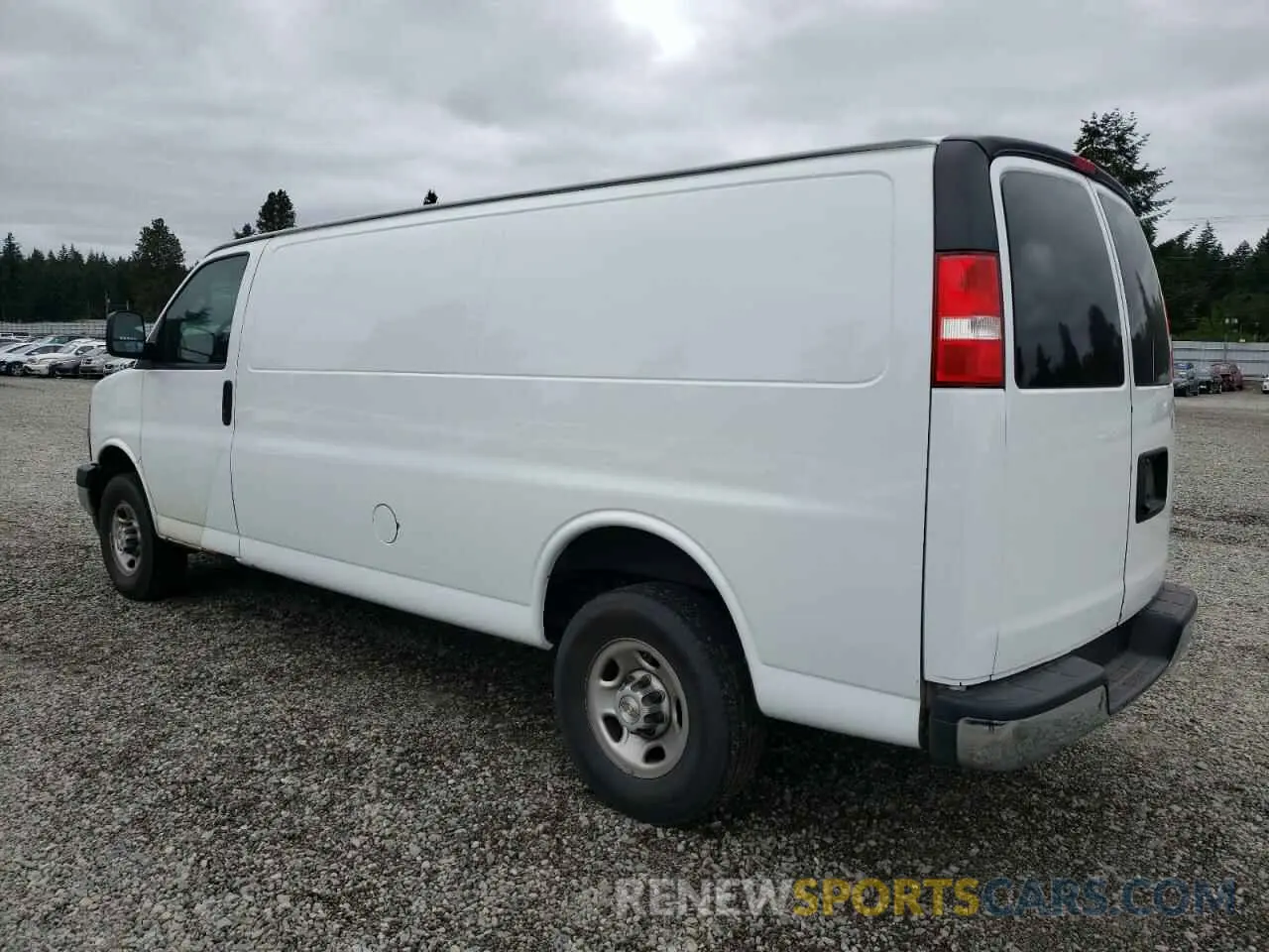 2 Photograph of a damaged car 1GCWGBFP5P1159543 CHEVROLET EXPRESS 2023