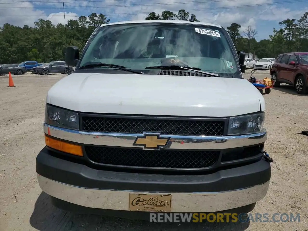 5 Photograph of a damaged car 1GAZGNFP6R1240691 CHEVROLET EXPRESS 2024