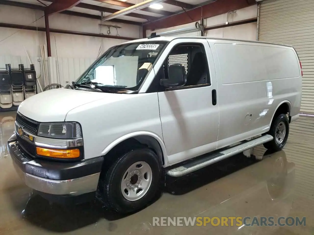 1 Фотография поврежденного автомобиля 1GCWGAFP0R1158491 CHEVROLET EXPRESS 2024