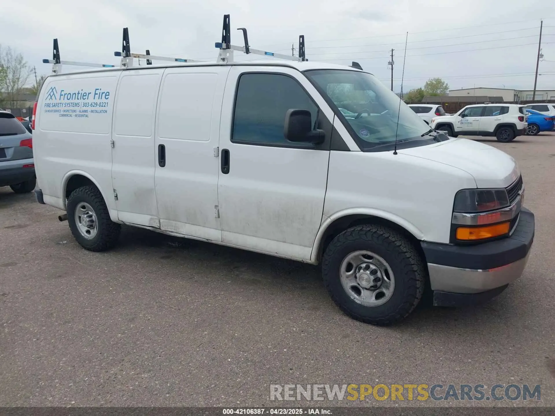 1 Фотография поврежденного автомобиля 1GCWGAFG5K1255806 CHEVROLET EXPRESS 2500 2019