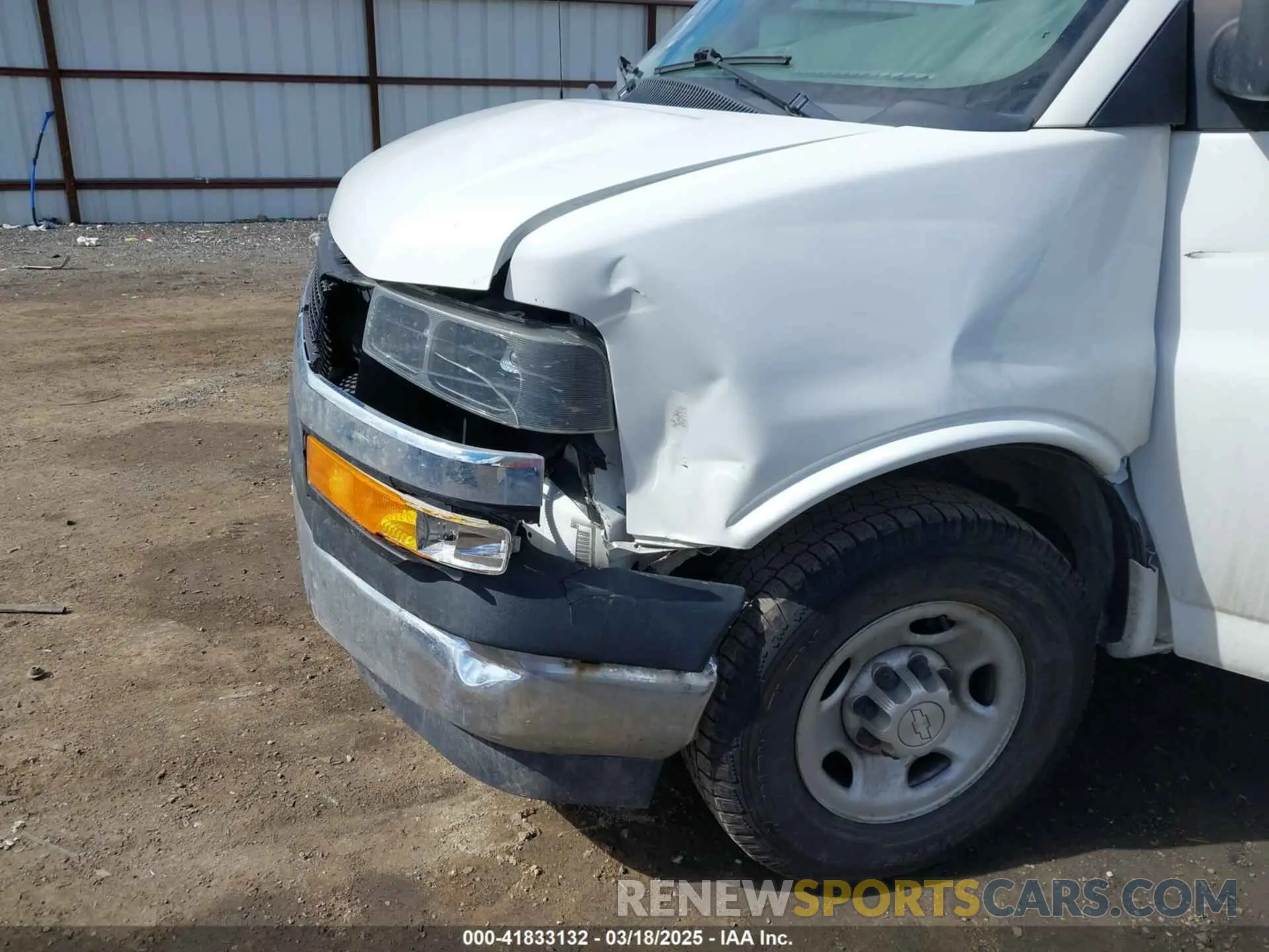 6 Photograph of a damaged car 1GCWGAFG5K1341990 CHEVROLET EXPRESS 2500 2019