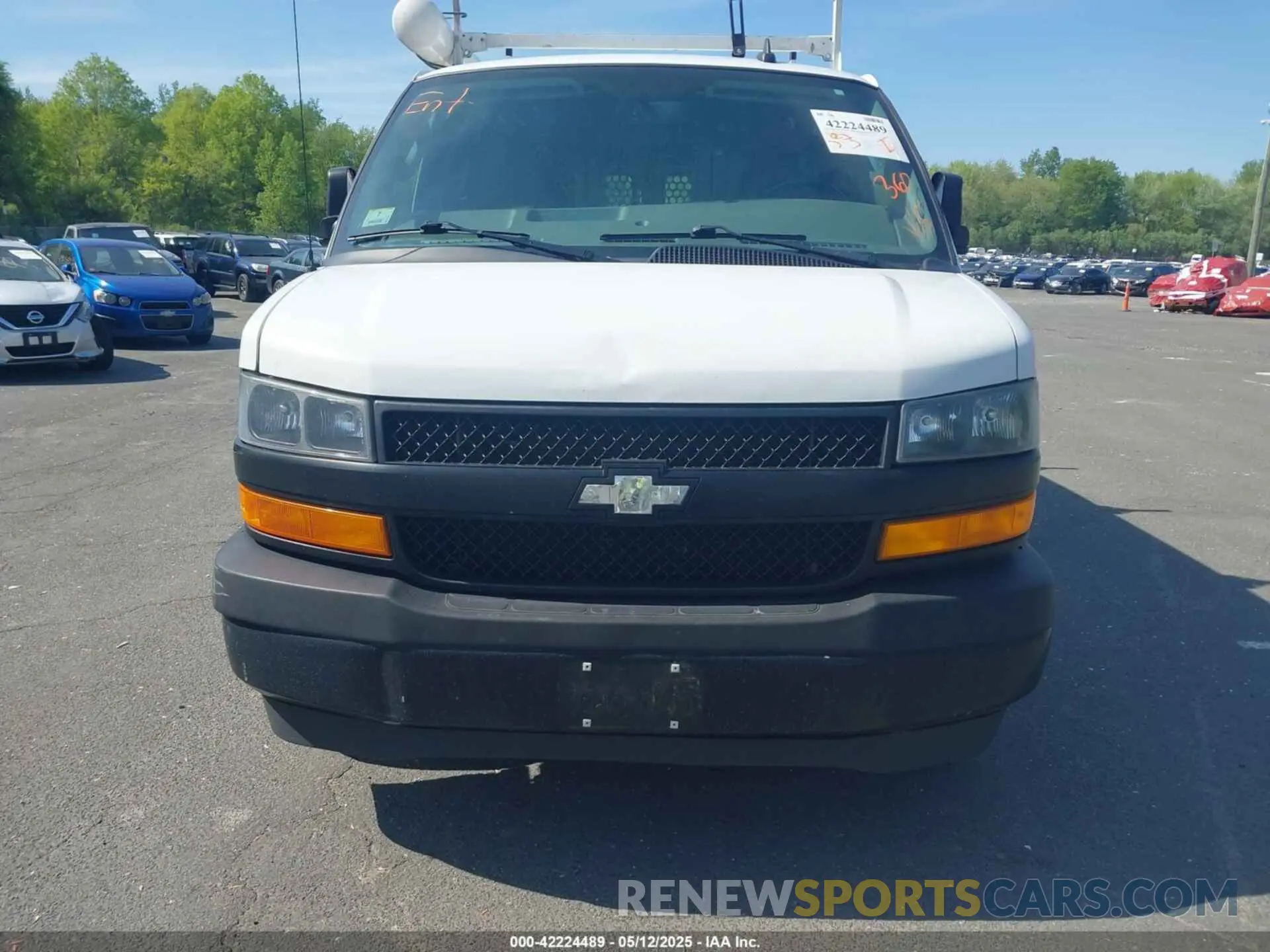 13 Photograph of a damaged car 1GCWGAFP2K1251874 CHEVROLET EXPRESS 2500 2019