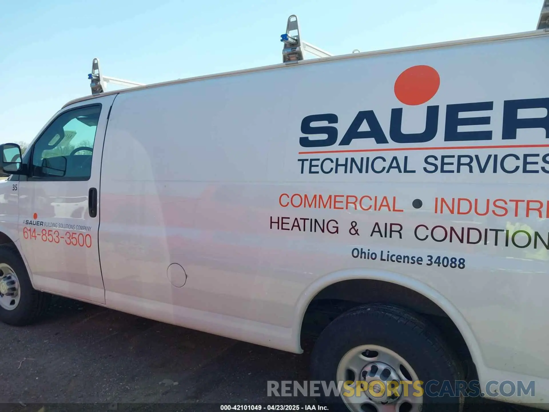 14 Фотография поврежденного автомобиля 1GCWGAFP3K1249390 CHEVROLET EXPRESS 2500 2019