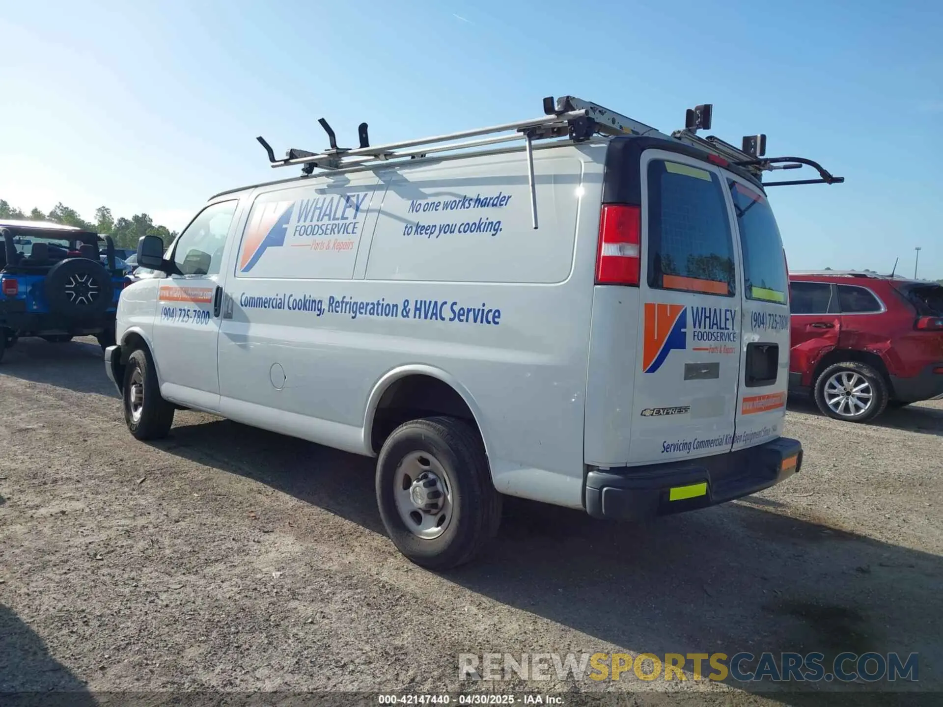 3 Photograph of a damaged car 1GCWGAFP4K1337686 CHEVROLET EXPRESS 2500 2019