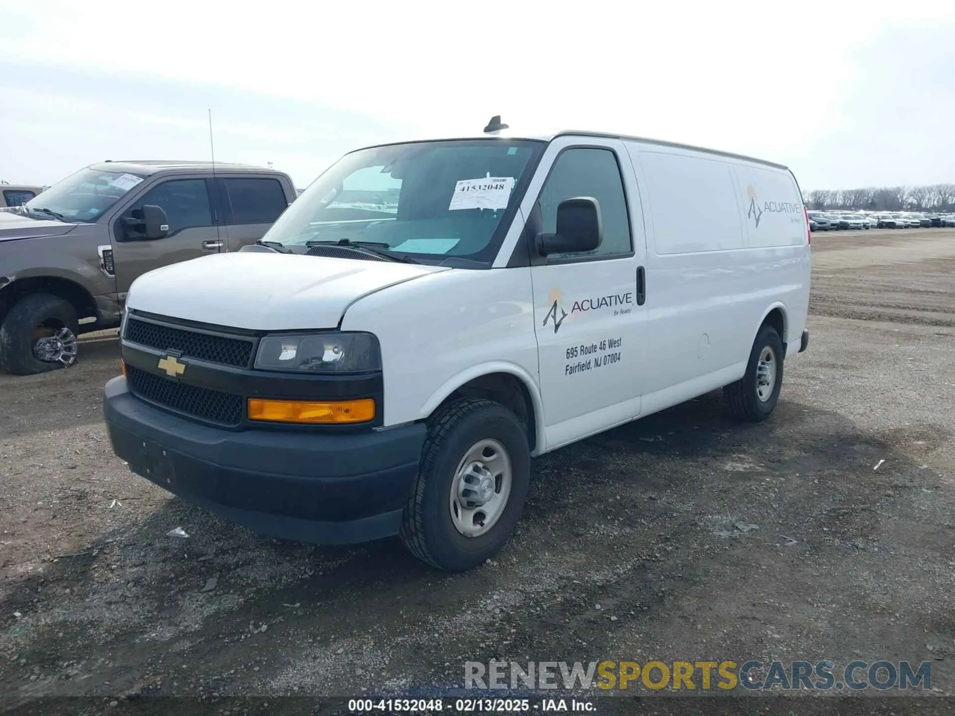 2 Photograph of a damaged car 1GCWGAFP5K1204368 CHEVROLET EXPRESS 2500 2019
