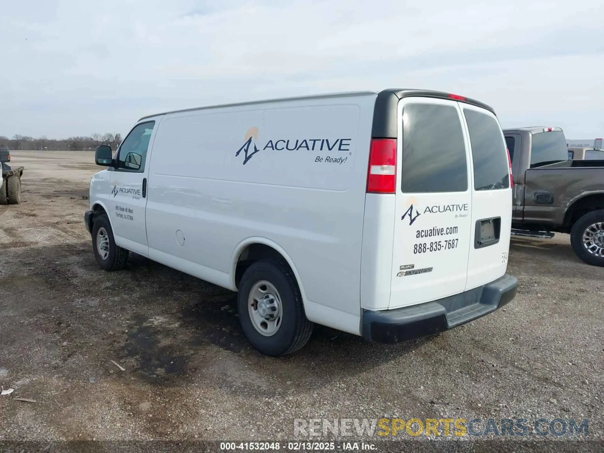 3 Photograph of a damaged car 1GCWGAFP5K1204368 CHEVROLET EXPRESS 2500 2019