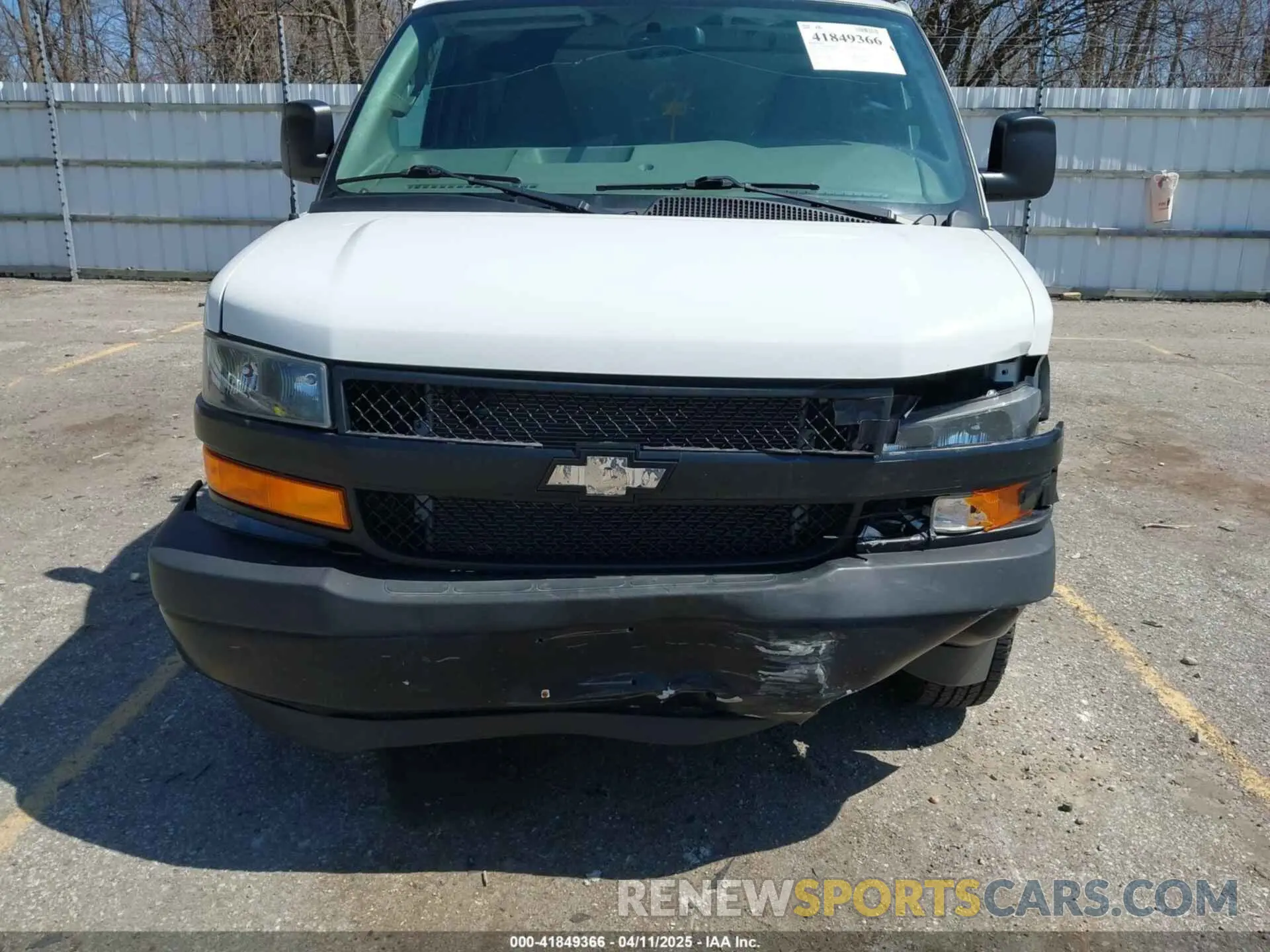 12 Photograph of a damaged car 1GCWGAFP6K1240800 CHEVROLET EXPRESS 2500 2019