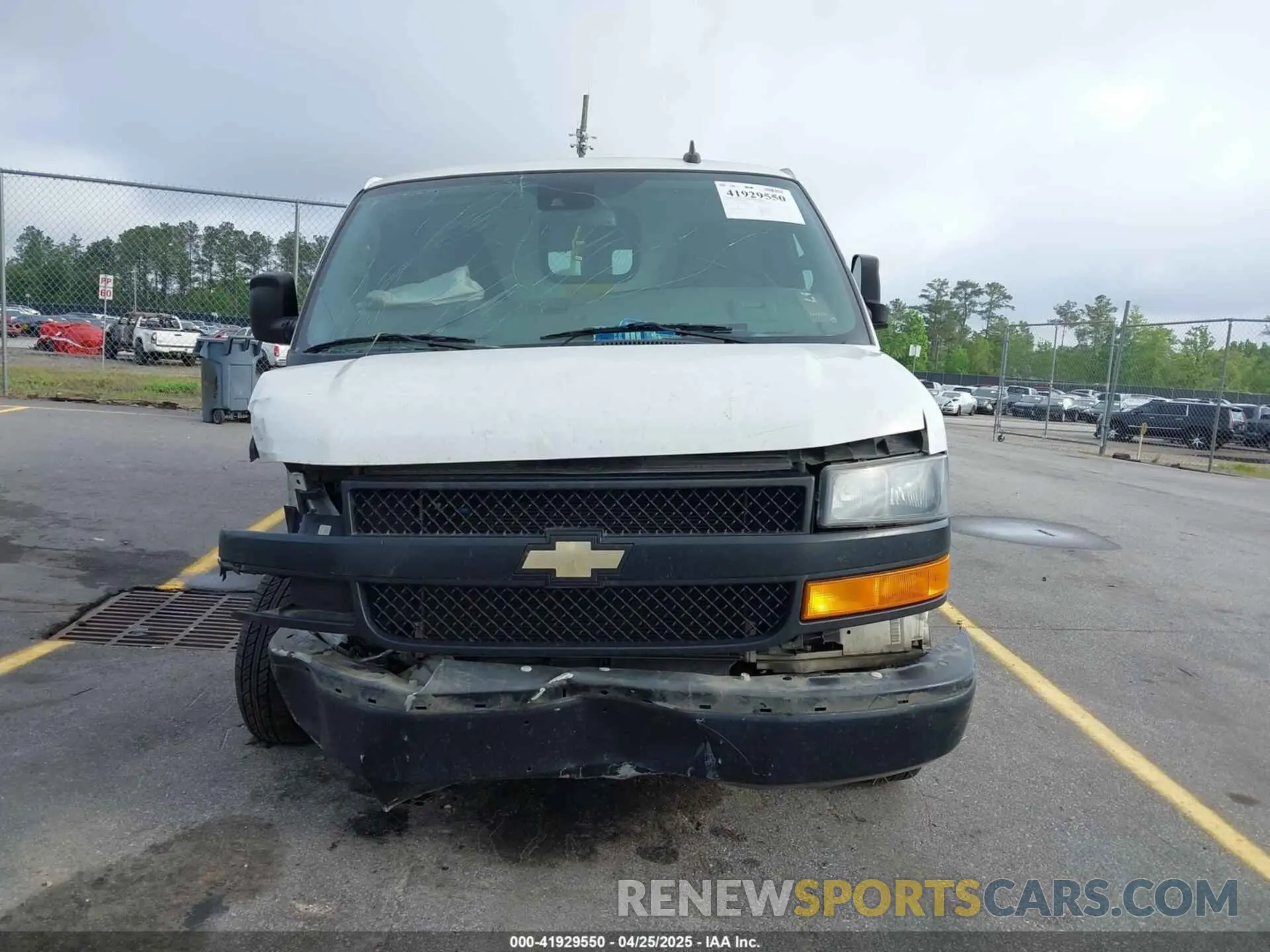 12 Photograph of a damaged car 1GCWGAFP7K1370861 CHEVROLET EXPRESS 2500 2019