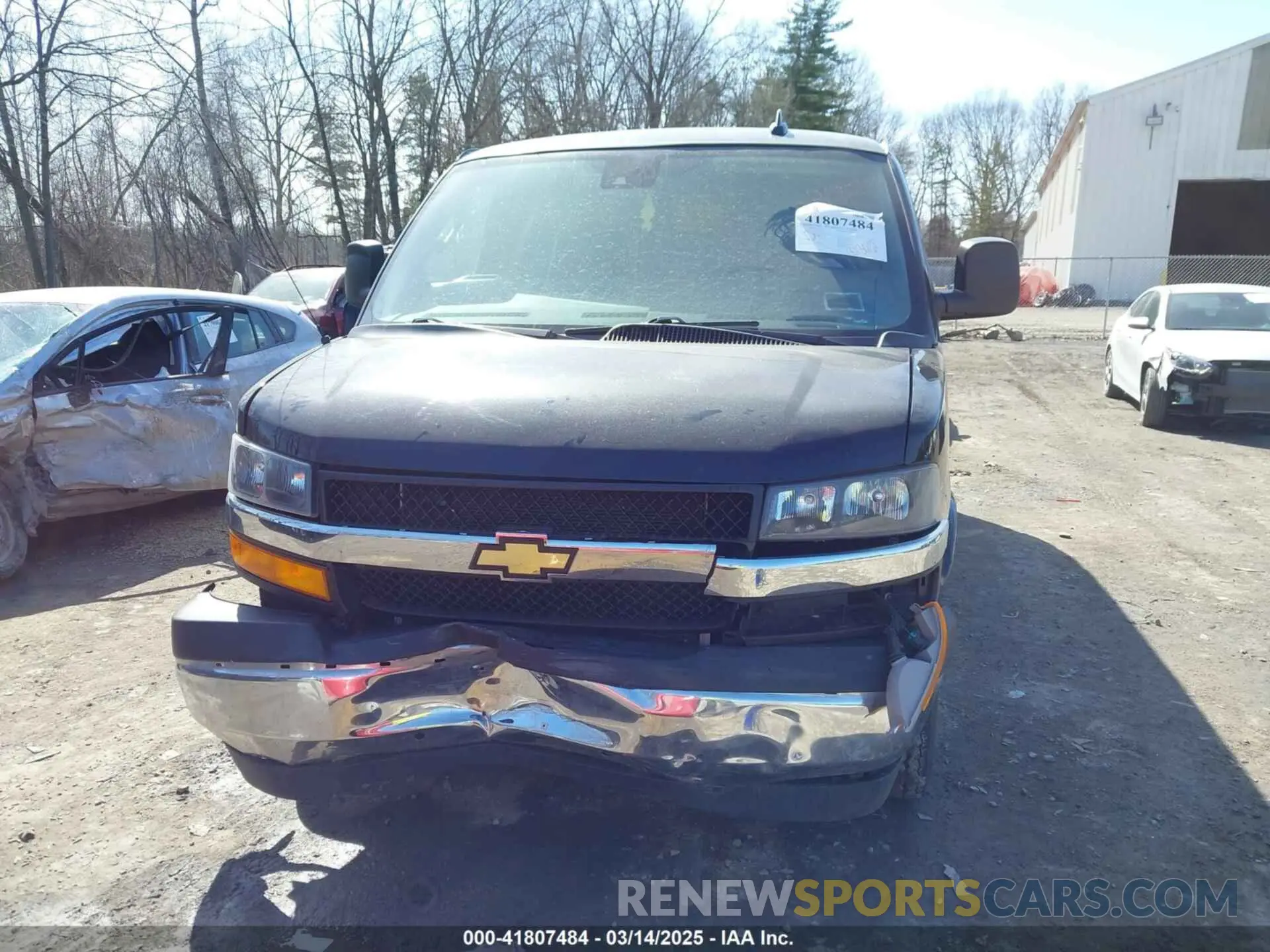6 Photograph of a damaged car 1GCWGAFP9K1232092 CHEVROLET EXPRESS 2500 2019