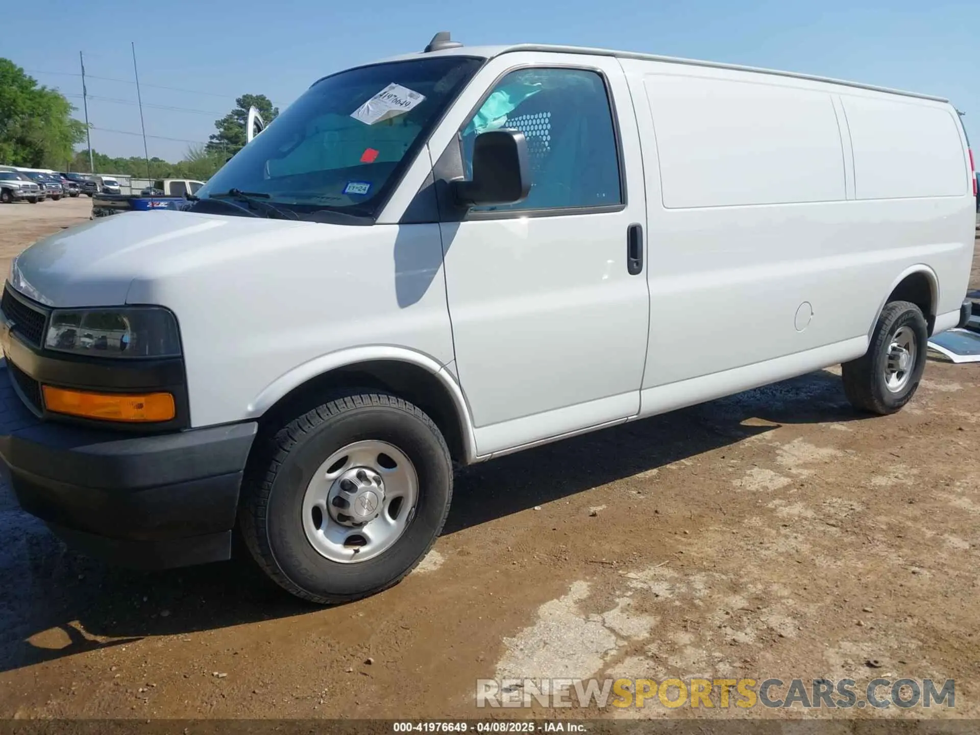 2 Photograph of a damaged car 1GCWGBFP8K1144902 CHEVROLET EXPRESS 2500 2019