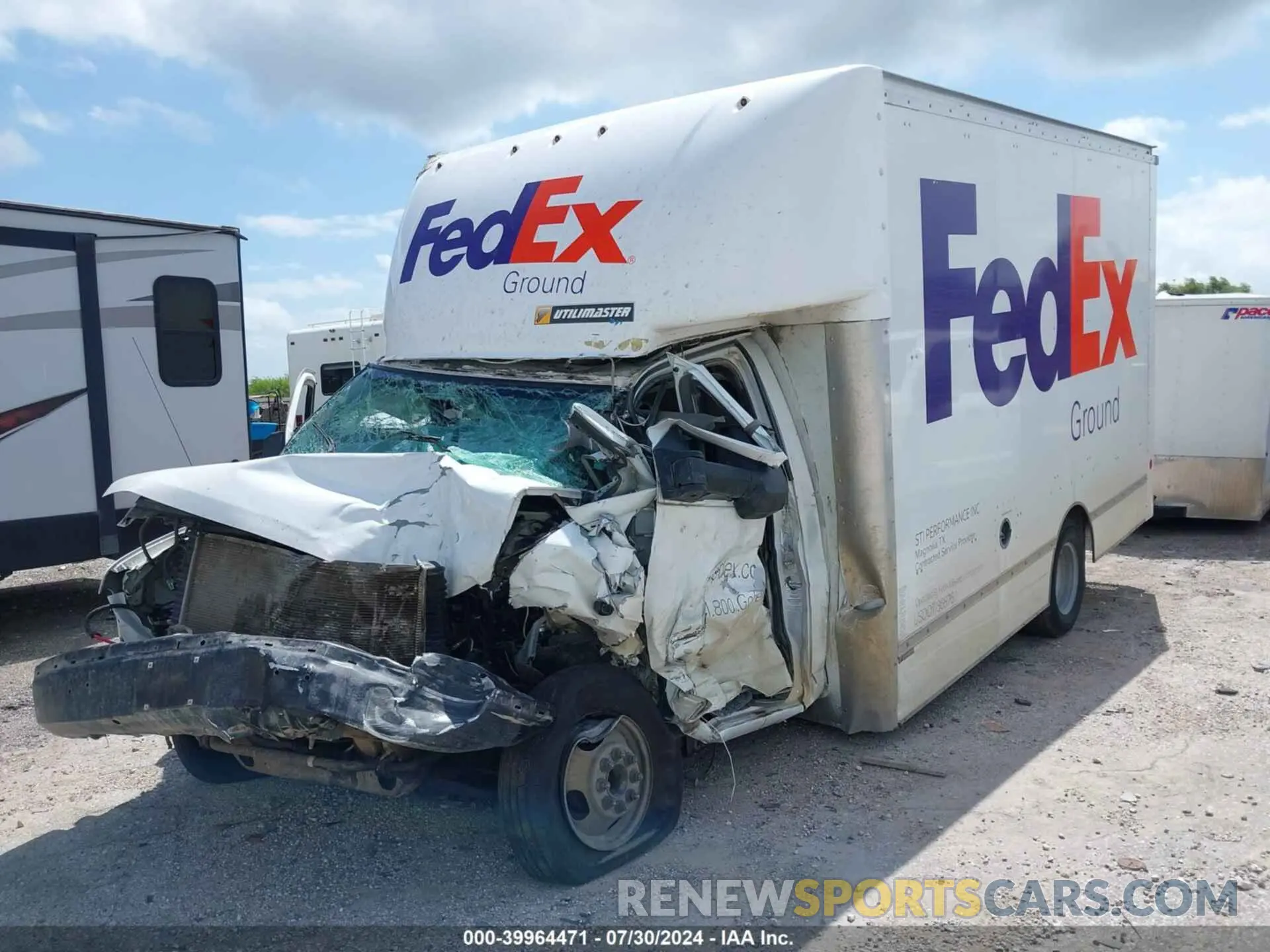 2 Photograph of a damaged car 1GB3GSC72M1256514 CHEVROLET EXPRESS 3500 2021