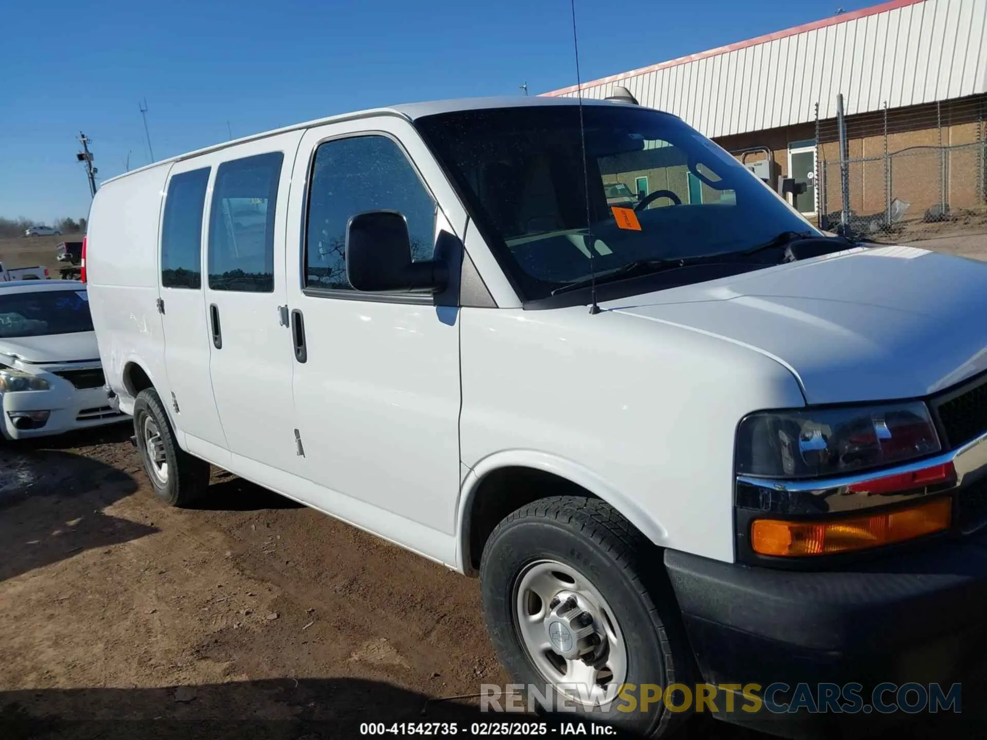 13 Photograph of a damaged car 1GCWGAFG4L1122214 CHEVROLET EXPRESS CARGO 2020