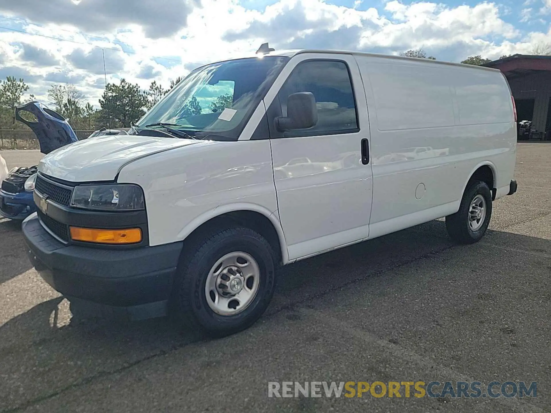 14 Фотография поврежденного автомобиля 1GCWGAFG4L1190903 CHEVROLET EXPRESS CARGO 2020