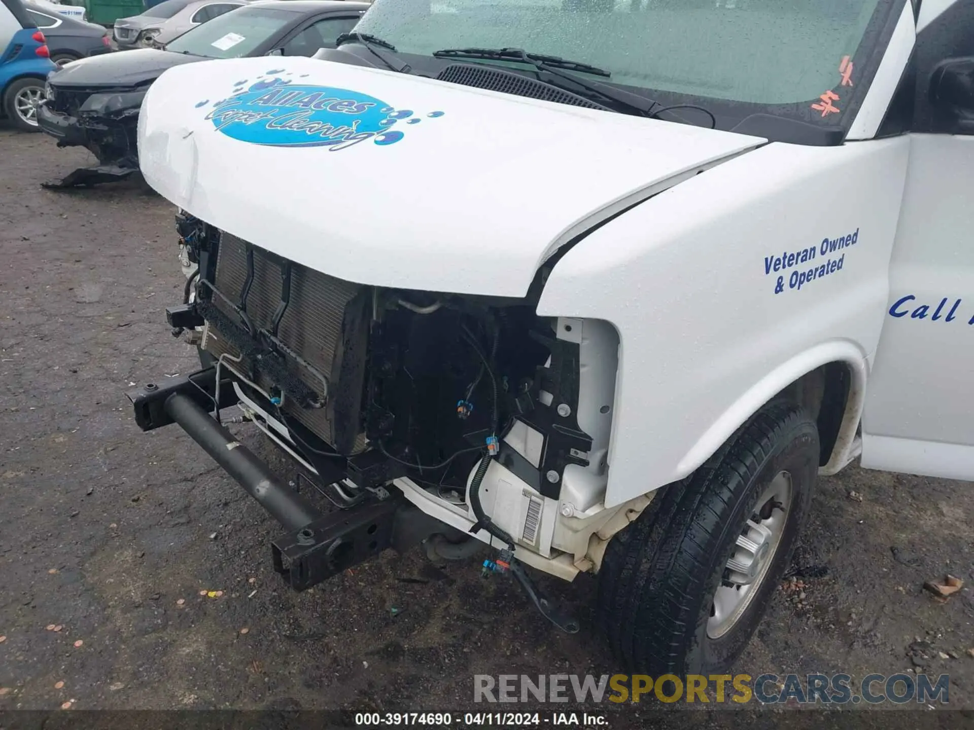 20 Photograph of a damaged car 1GCWGAFG5L1212519 CHEVROLET EXPRESS CARGO 2020