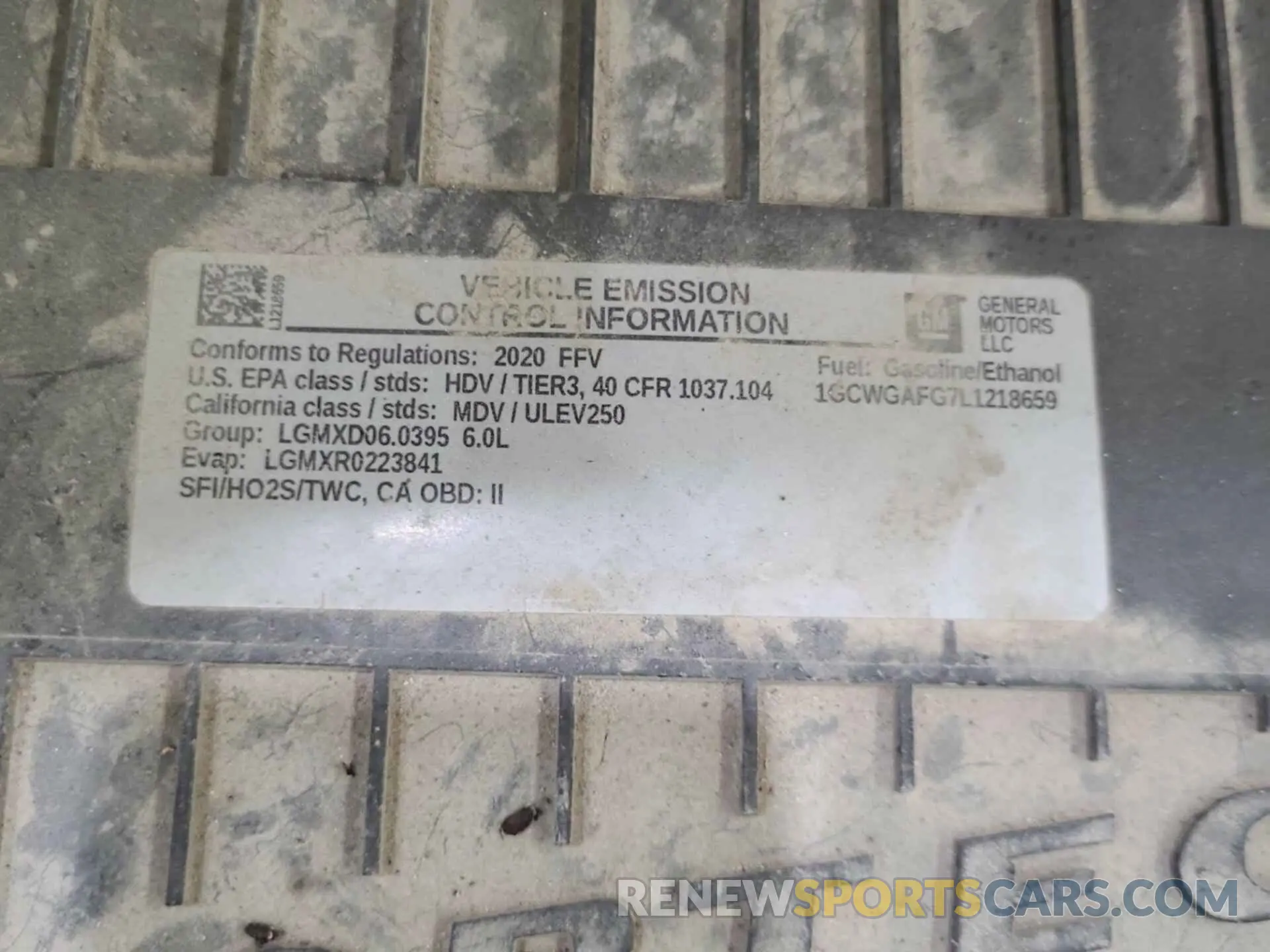 29 Фотография поврежденного автомобиля 1GCWGAFG7L1218659 CHEVROLET EXPRESS CARGO 2020