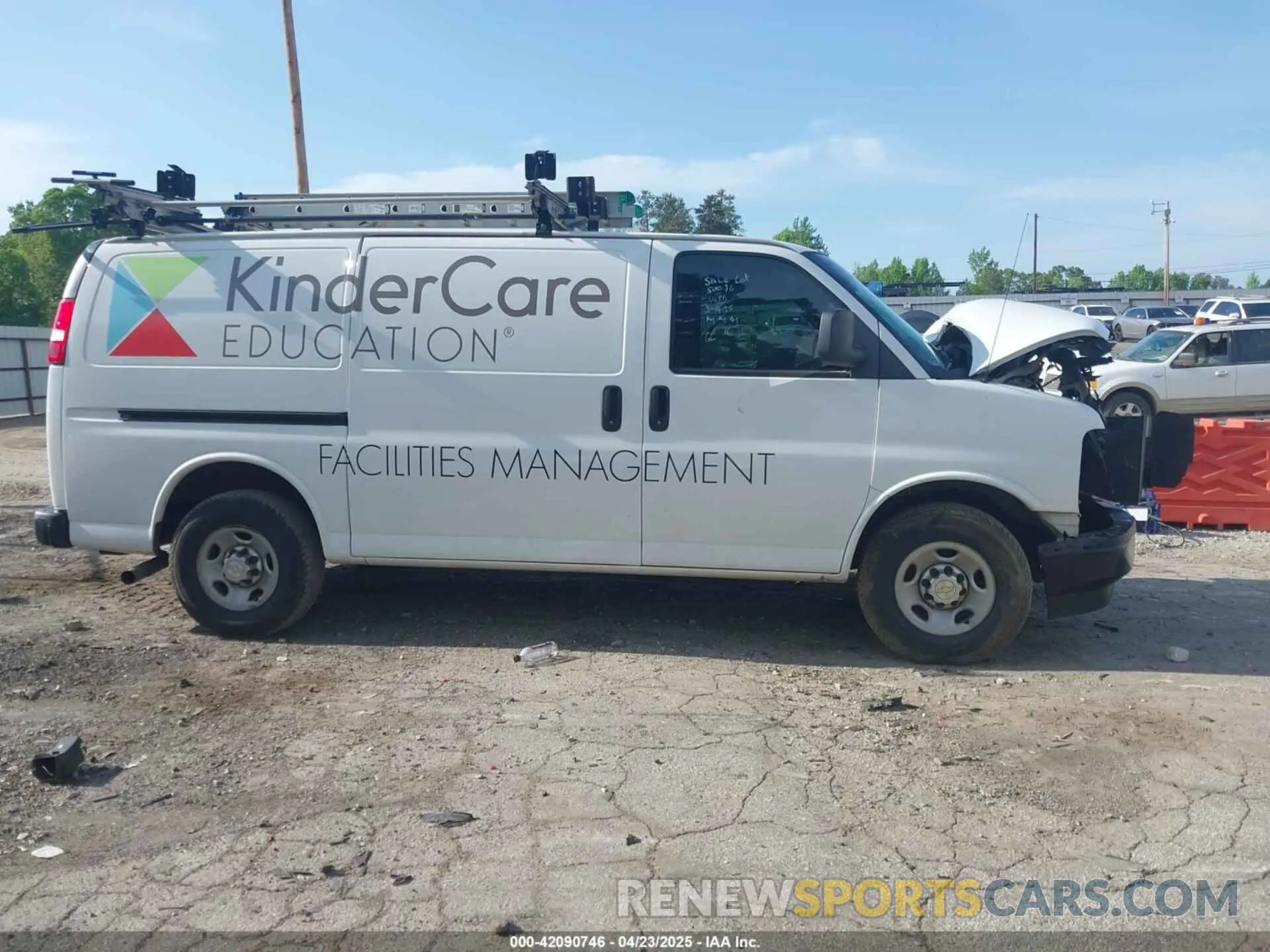 13 Photograph of a damaged car 1GCWGAFP0L1261725 CHEVROLET EXPRESS CARGO 2020