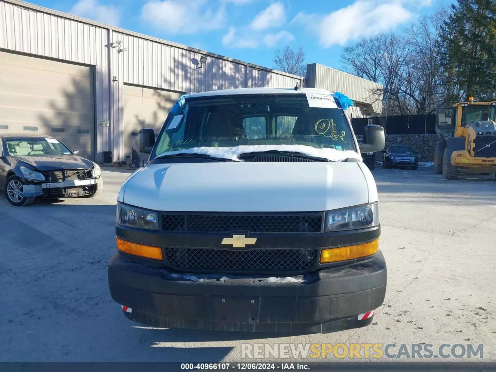 12 Photograph of a damaged car 1GCWGBFG4L1155123 CHEVROLET EXPRESS CARGO 2020