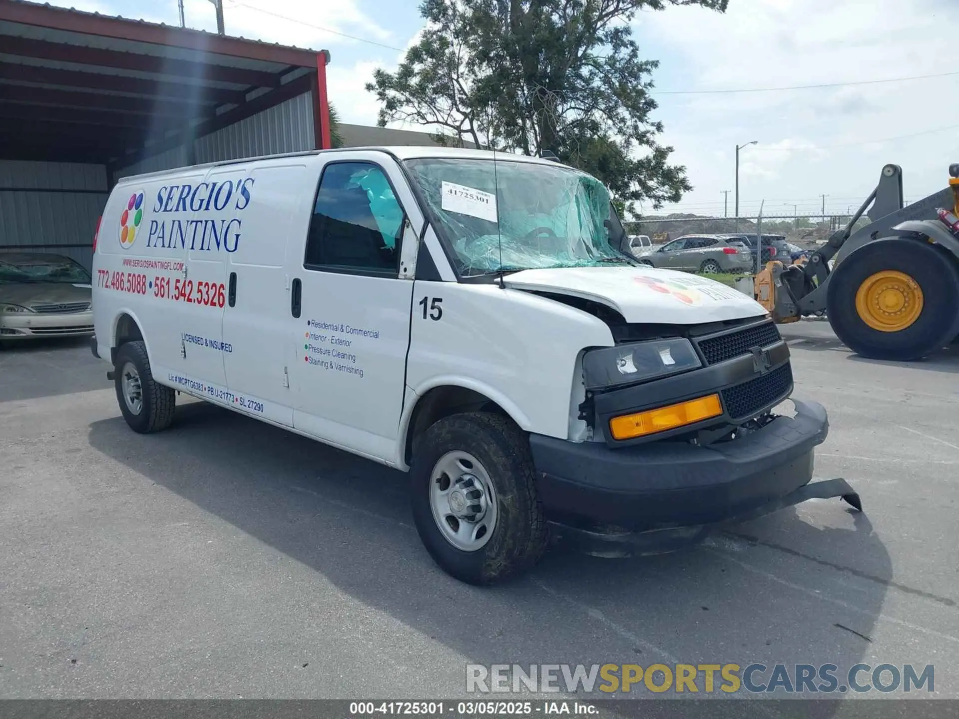 1 Фотография поврежденного автомобиля 1GCWGBFP7L1118907 CHEVROLET EXPRESS CARGO 2020