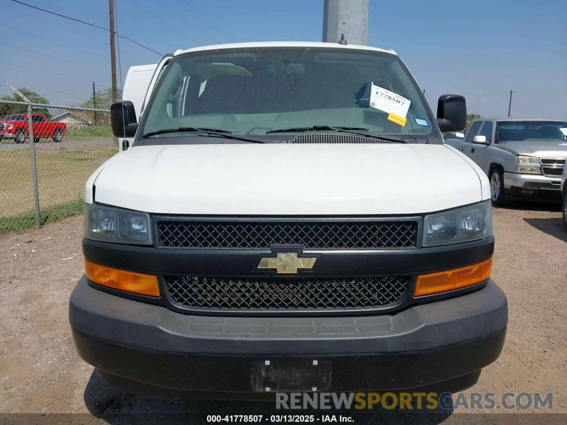 12 Photograph of a damaged car 1GCWGAF70M1237863 CHEVROLET EXPRESS CARGO 2021