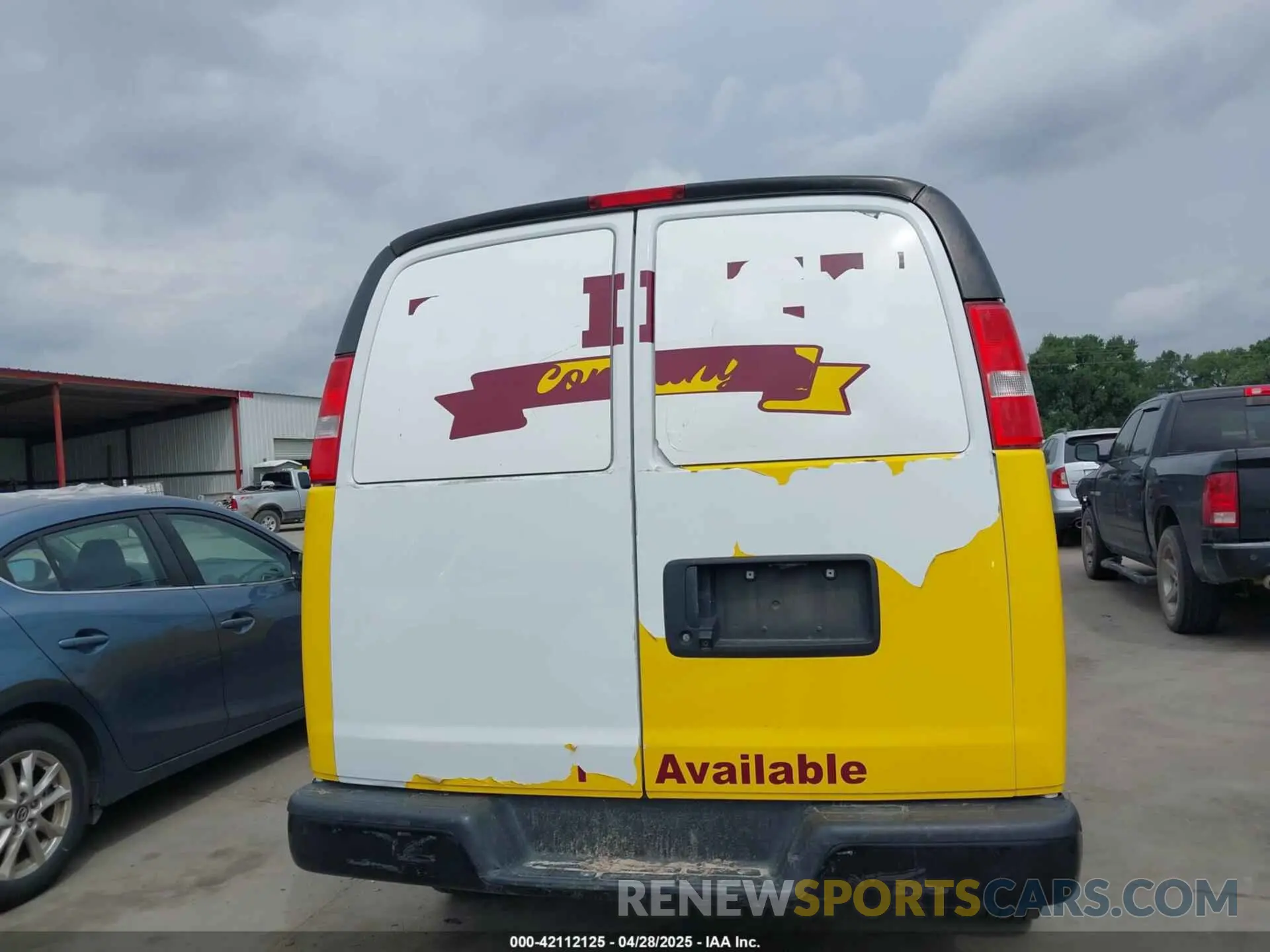 16 Photograph of a damaged car 1GCWGAFP1M1234342 CHEVROLET EXPRESS CARGO 2021