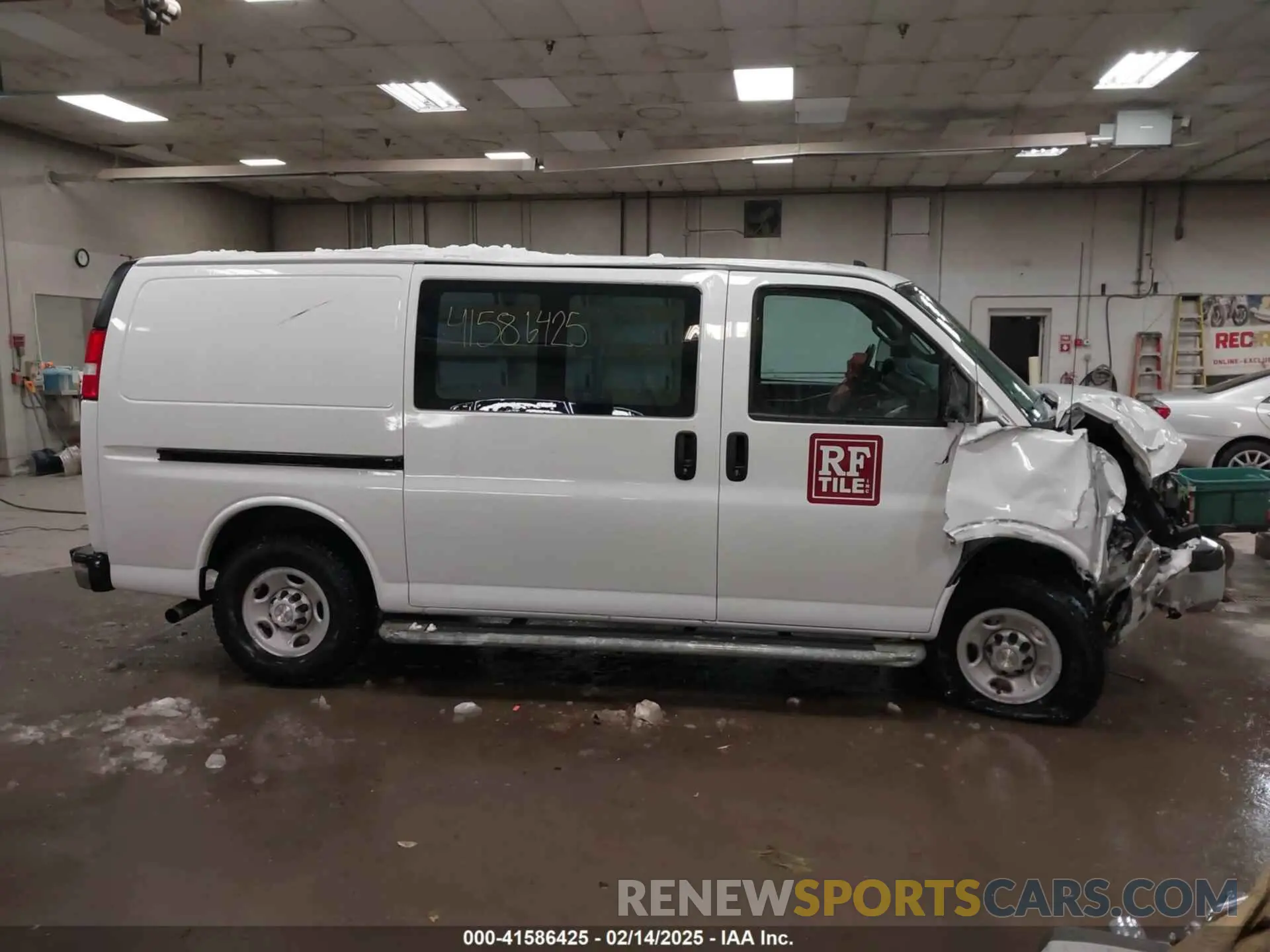 14 Photograph of a damaged car 1GCWGAFP4M1268940 CHEVROLET EXPRESS CARGO 2021
