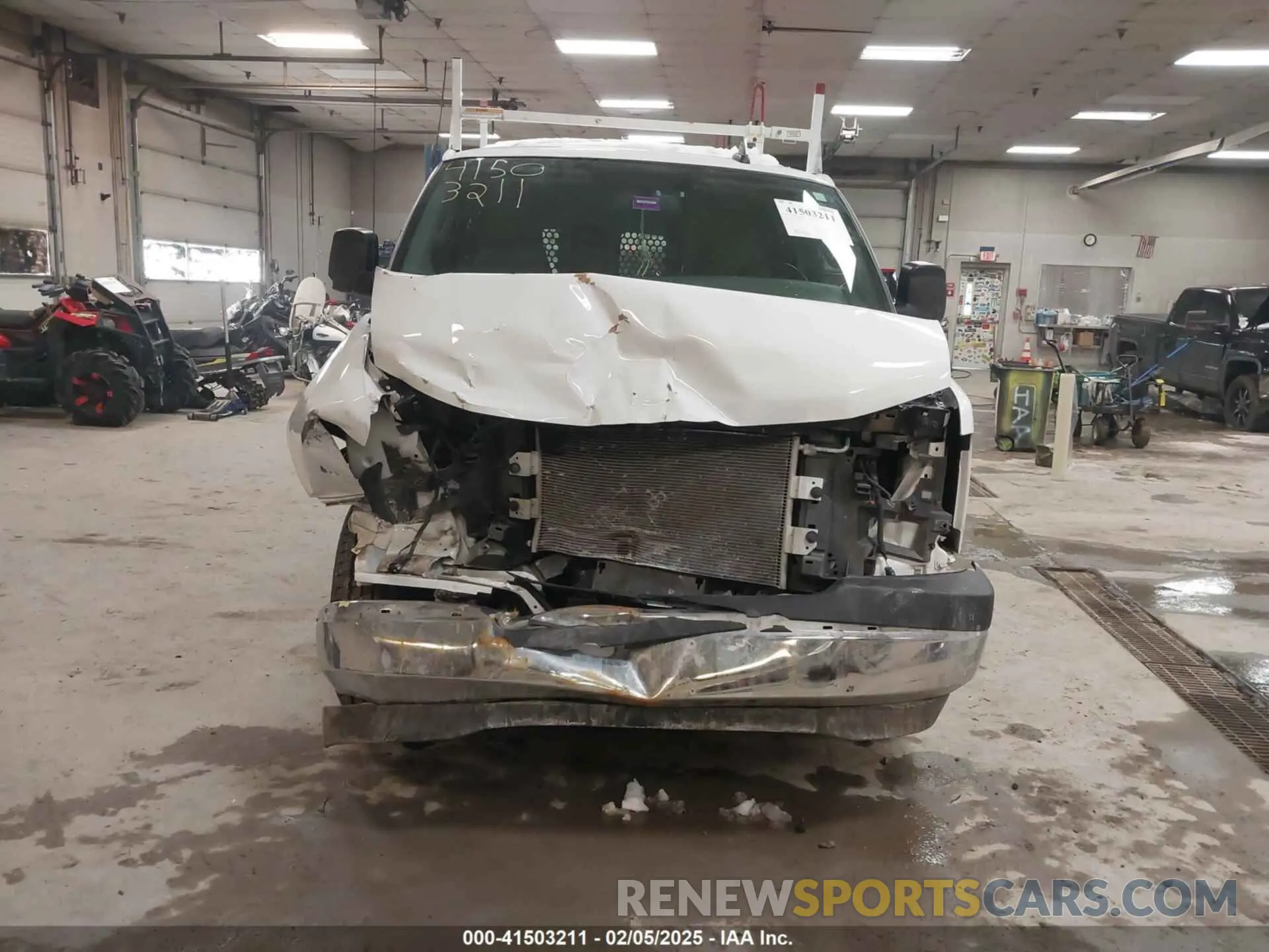 13 Photograph of a damaged car 1GCWGAFP9M1303035 CHEVROLET EXPRESS CARGO 2021