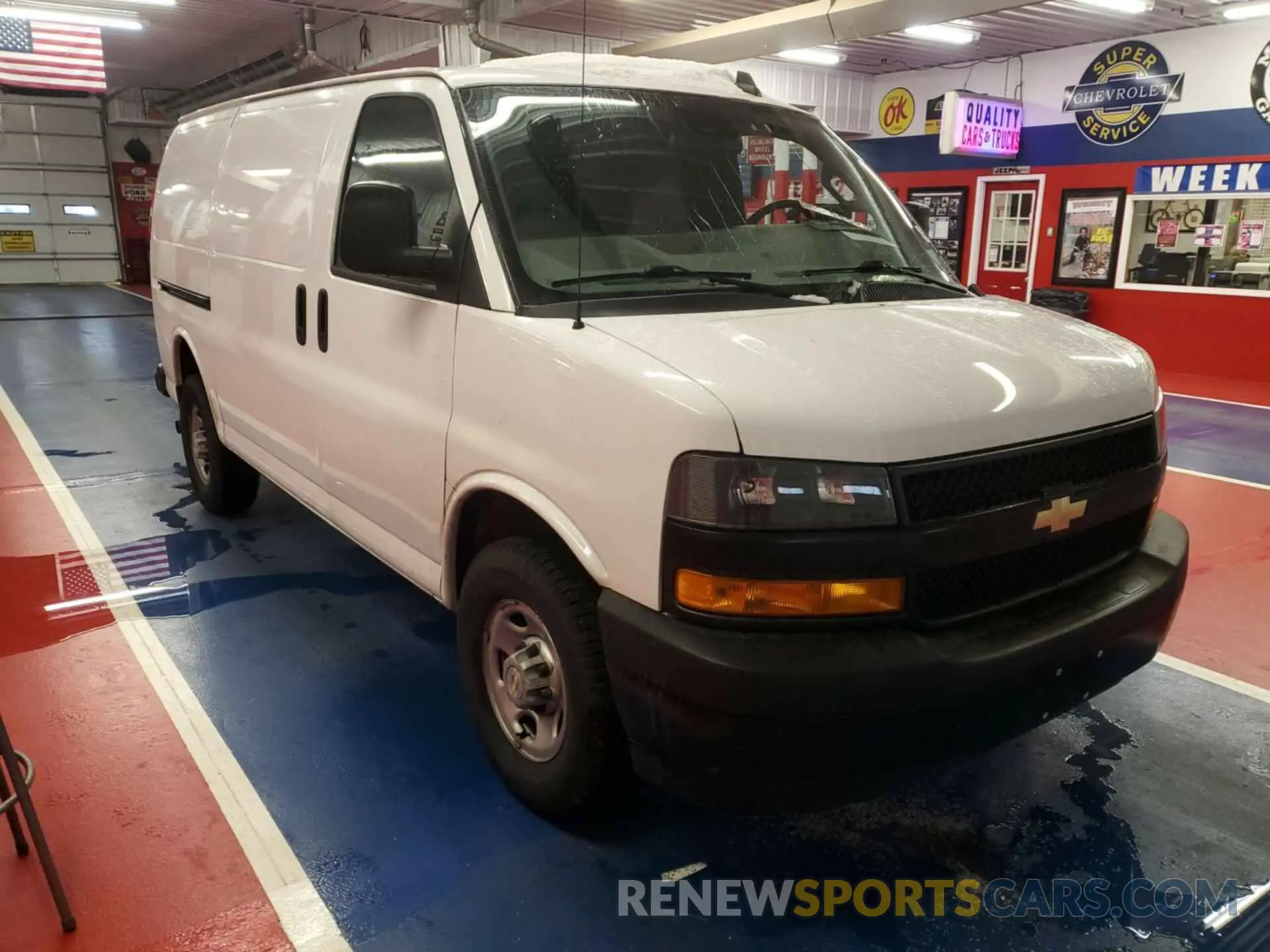 9 Фотография поврежденного автомобиля 1GCWGAFPXM1309930 CHEVROLET EXPRESS CARGO 2021