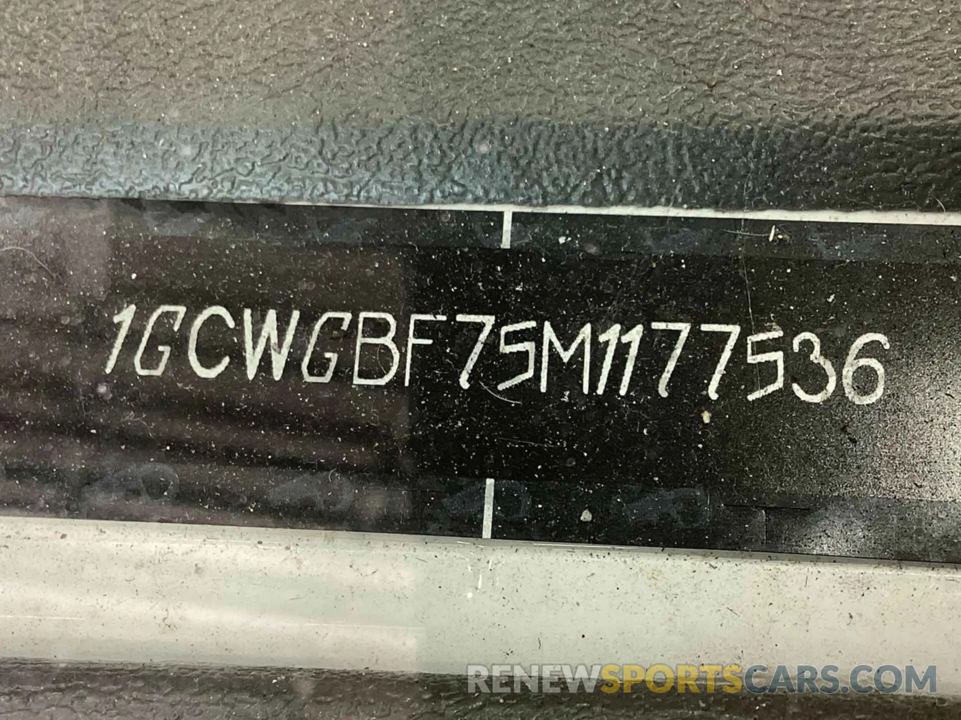 11 Photograph of a damaged car 1GCWGBF75M1177536 CHEVROLET EXPRESS CARGO 2021