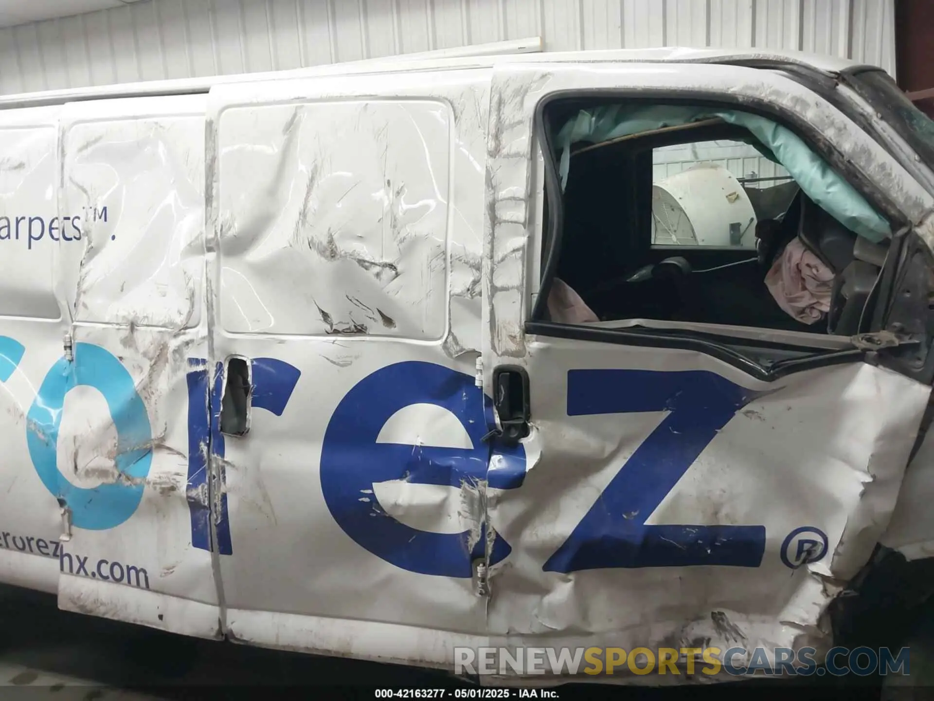 13 Photograph of a damaged car 1GCWGBF77M1144909 CHEVROLET EXPRESS CARGO 2021