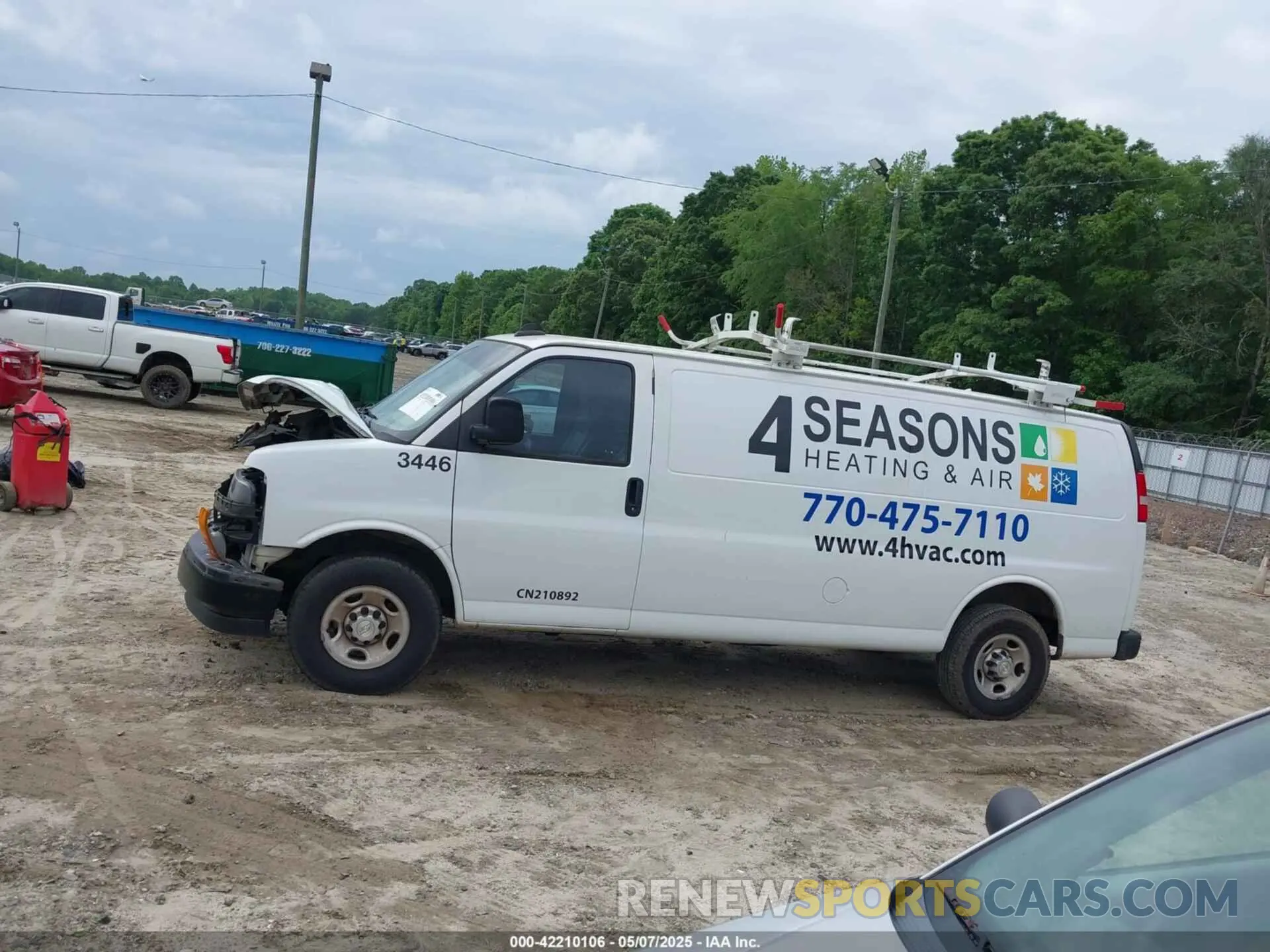 15 Фотография поврежденного автомобиля 1GCWGBFP3M1159701 CHEVROLET EXPRESS CARGO 2021