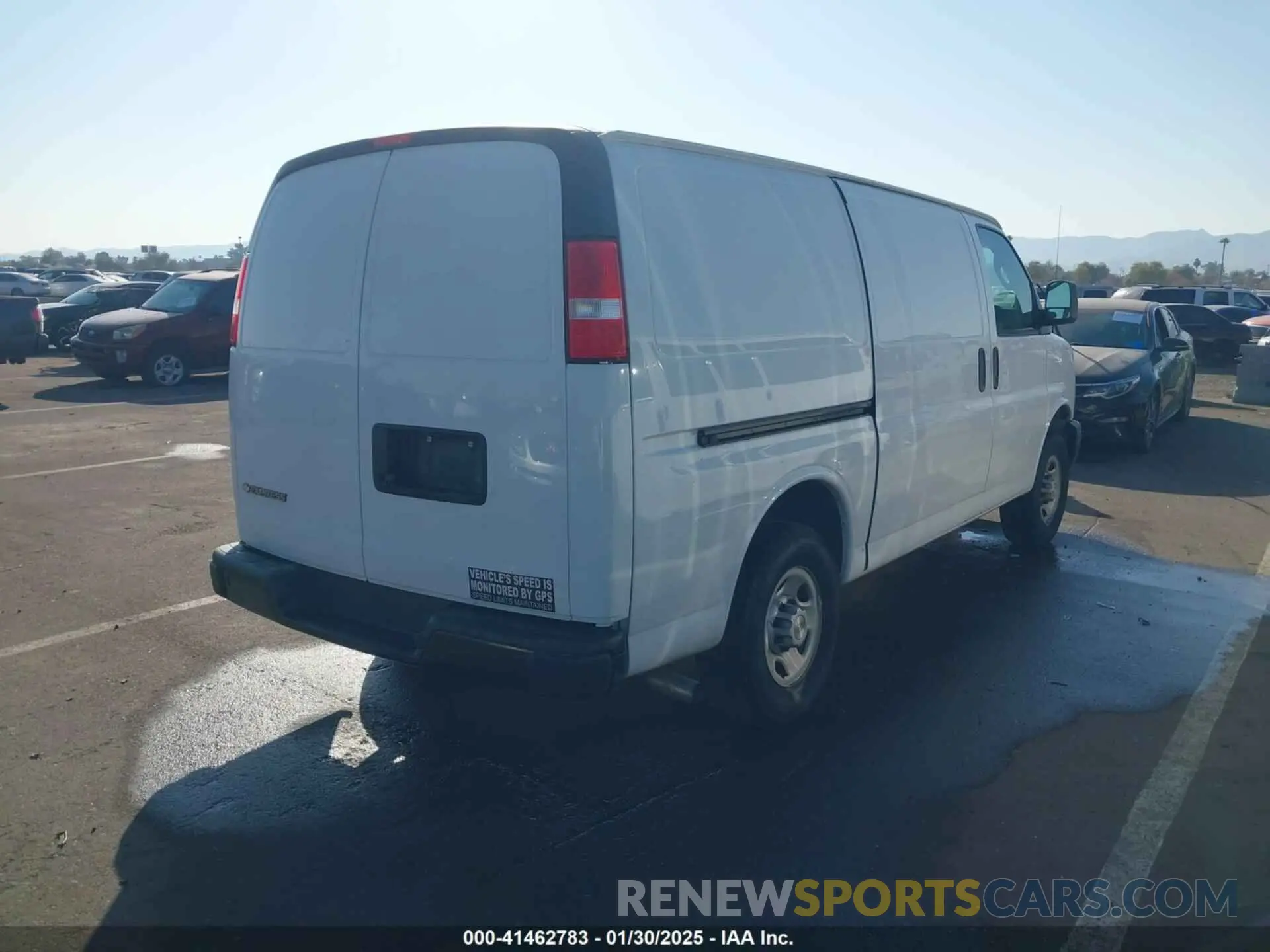 4 Photograph of a damaged car 1GCWGAFP9N1261774 CHEVROLET EXPRESS CARGO 2022