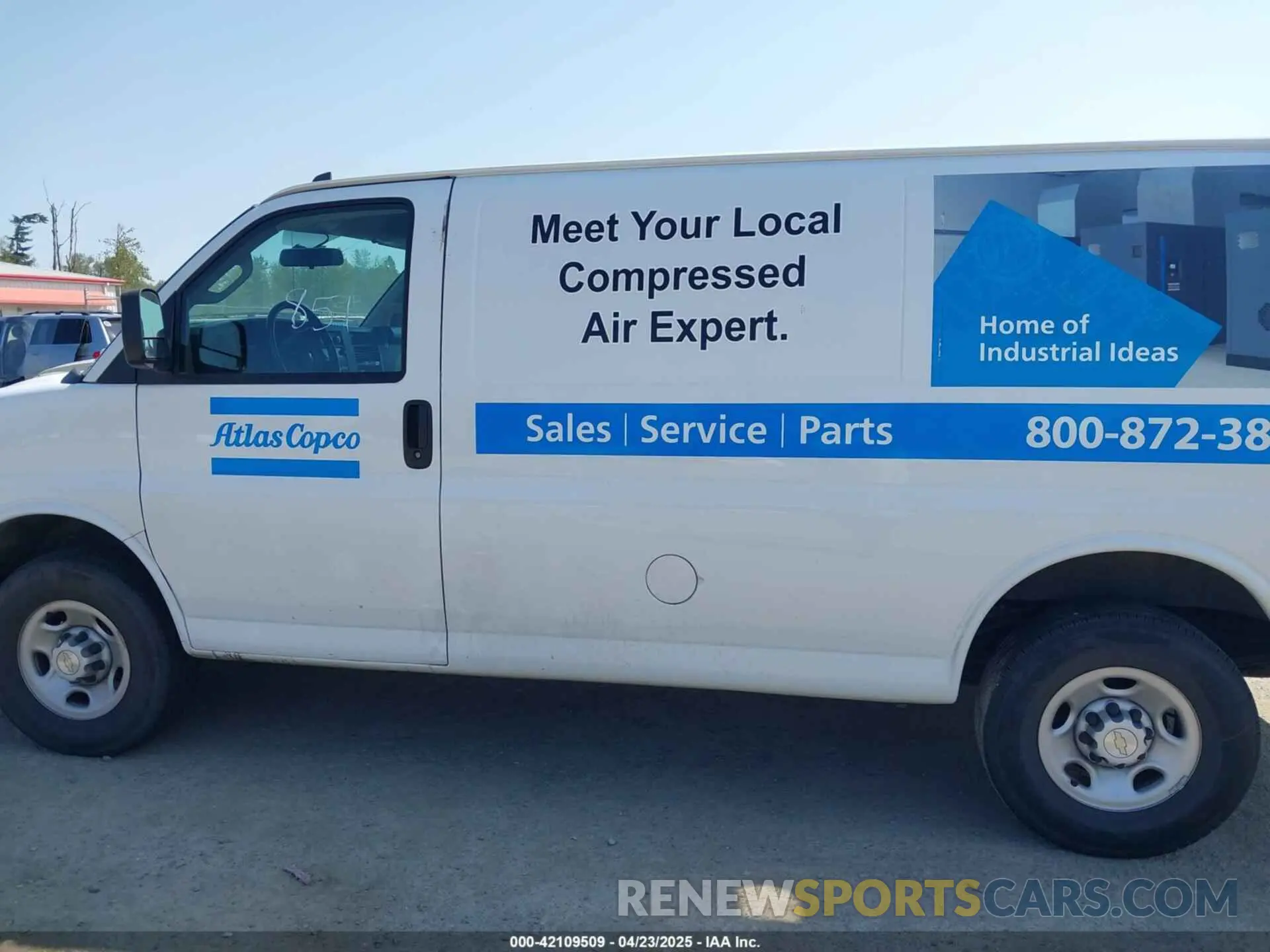 13 Photograph of a damaged car 1GCWGAFP4P1176442 CHEVROLET EXPRESS CARGO 2023