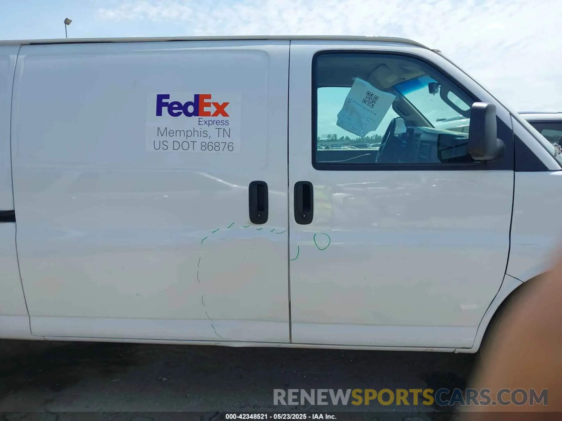 13 Фотография поврежденного автомобиля 1GCWGBFP0P1180994 CHEVROLET EXPRESS CARGO 2023