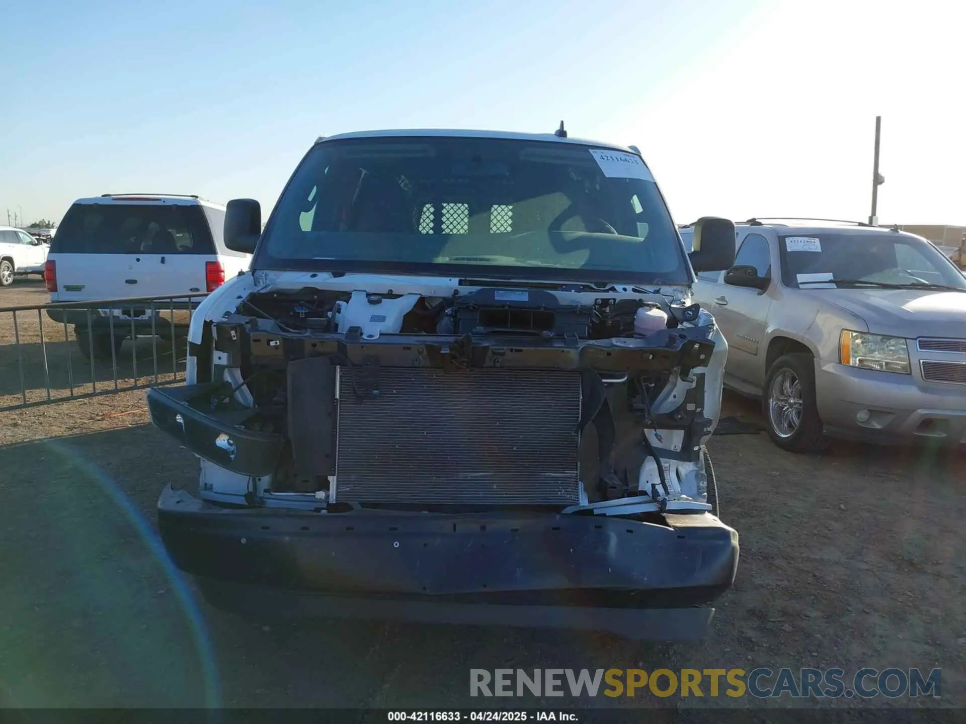 13 Photograph of a damaged car 1GCWGBFP3P1234319 CHEVROLET EXPRESS CARGO 2023