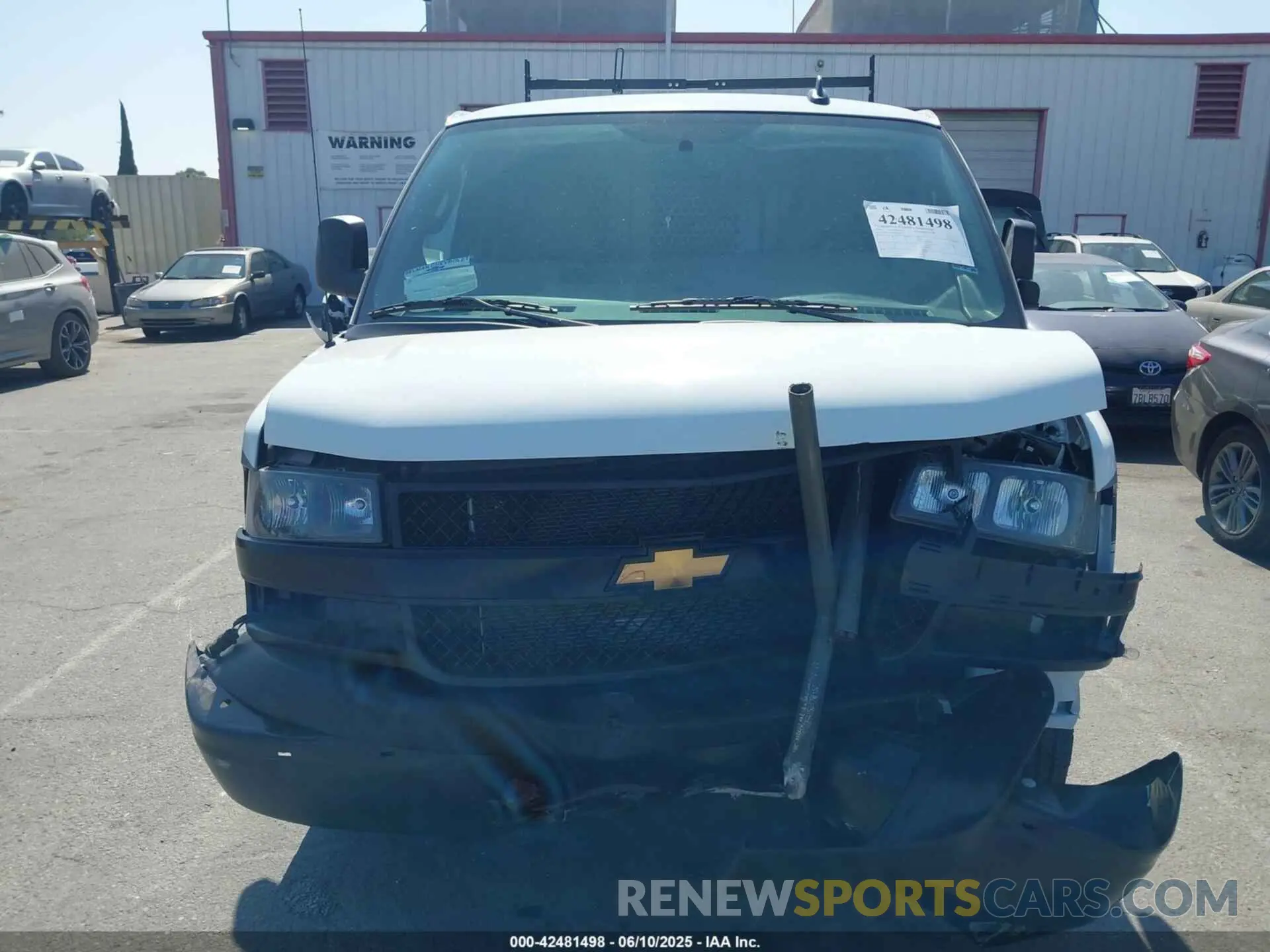 13 Photograph of a damaged car 1GCWGAFP0R1289176 CHEVROLET EXPRESS CARGO 2024