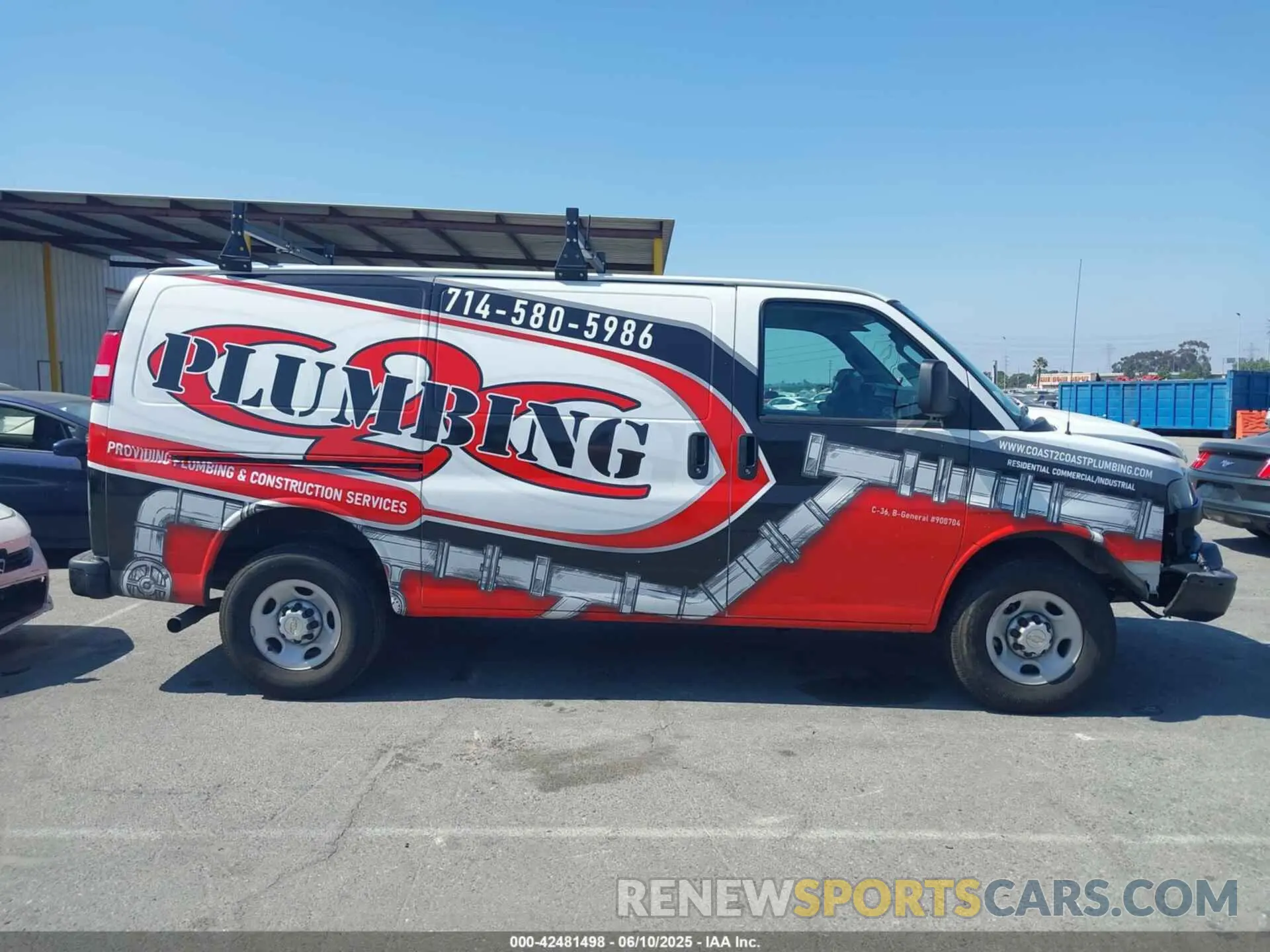 14 Photograph of a damaged car 1GCWGAFP0R1289176 CHEVROLET EXPRESS CARGO 2024
