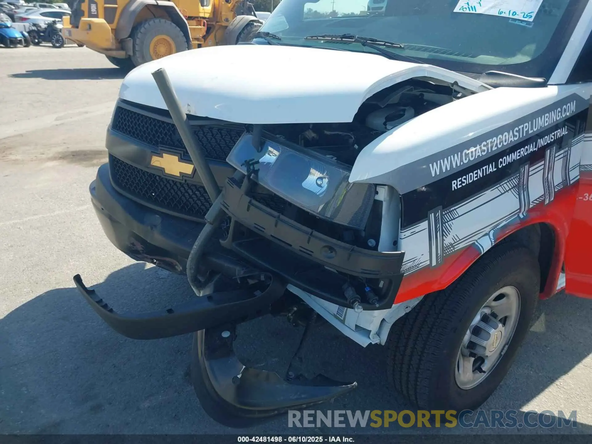 6 Photograph of a damaged car 1GCWGAFP0R1289176 CHEVROLET EXPRESS CARGO 2024