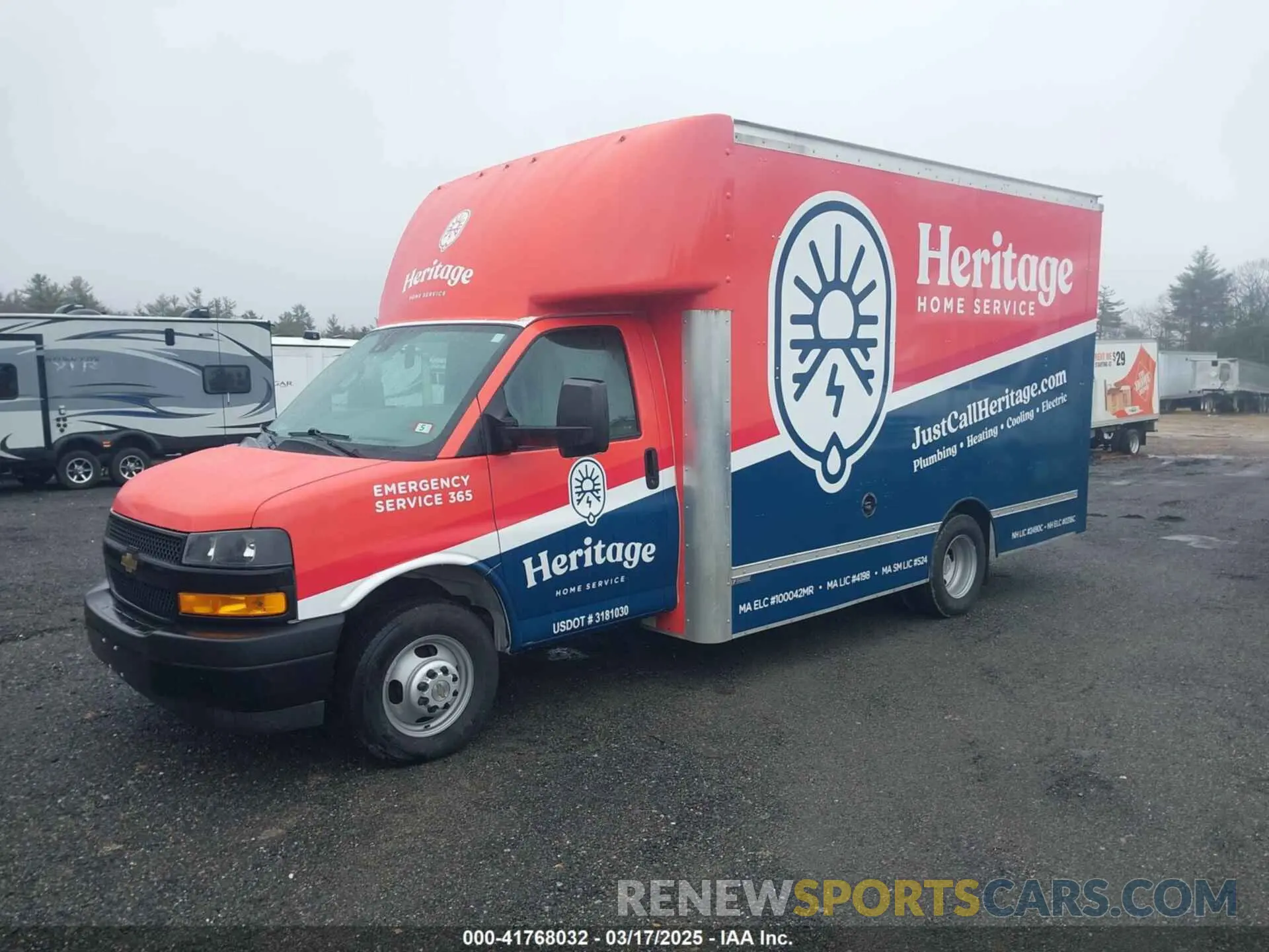 2 Photograph of a damaged car 1HA3GSC79MN011287 CHEVROLET EXPRESS CUTAWAY 2021