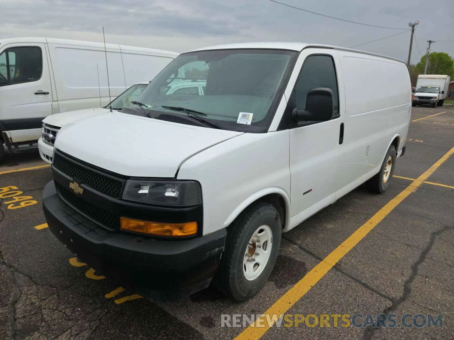 23 Photograph of a damaged car 1GCWGAF17K1220857 CHEVROLET EXPRESS G2500 2019