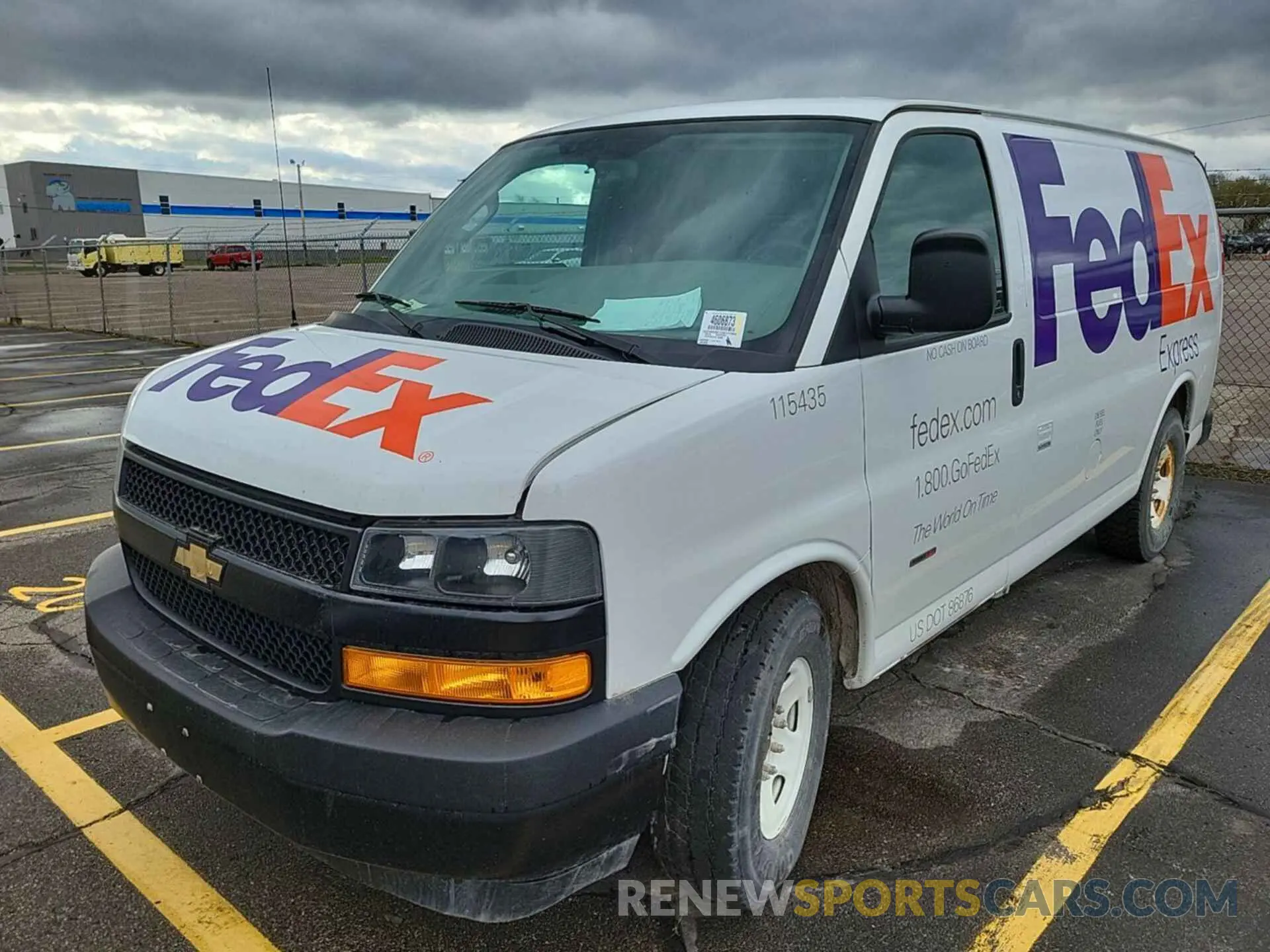 27 Photograph of a damaged car 1GCWGAF17K1220857 CHEVROLET EXPRESS G2500 2019