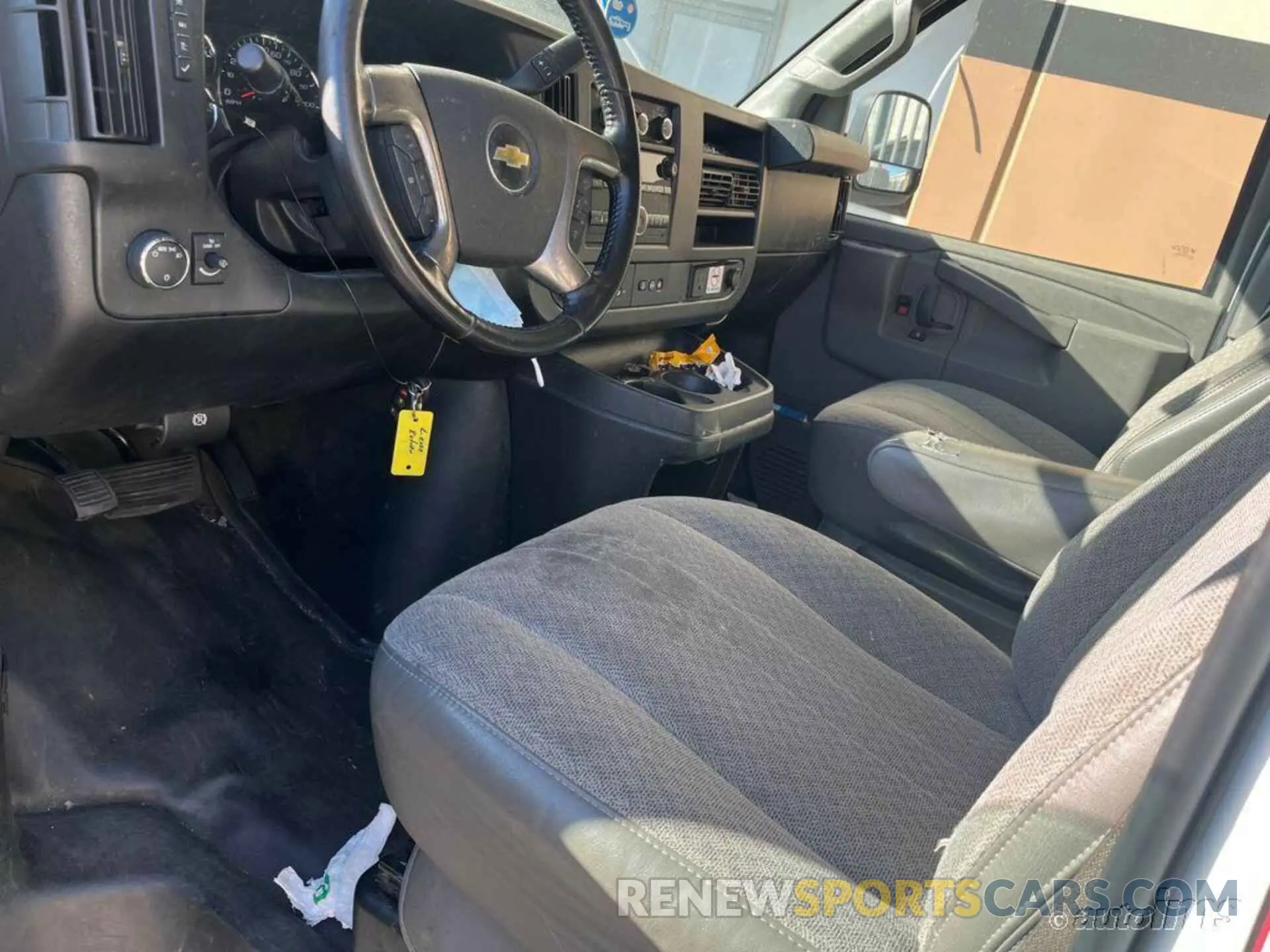 13 Photograph of a damaged car 1GCWGAFG2K1328307 CHEVROLET EXPRESS G2500 2019