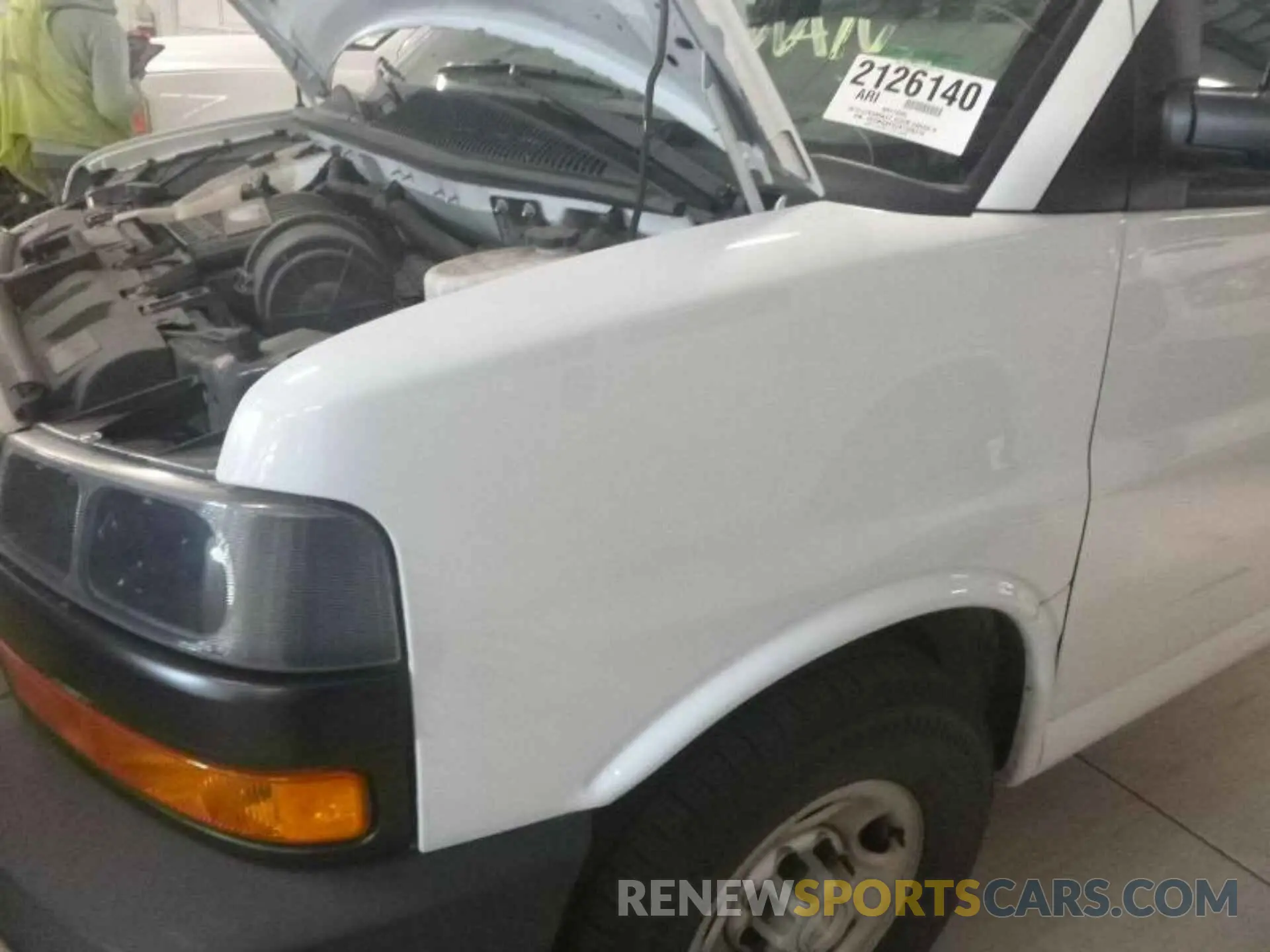1 Photograph of a damaged car 1GCWGAFG2K1328310 CHEVROLET EXPRESS G2500 2019