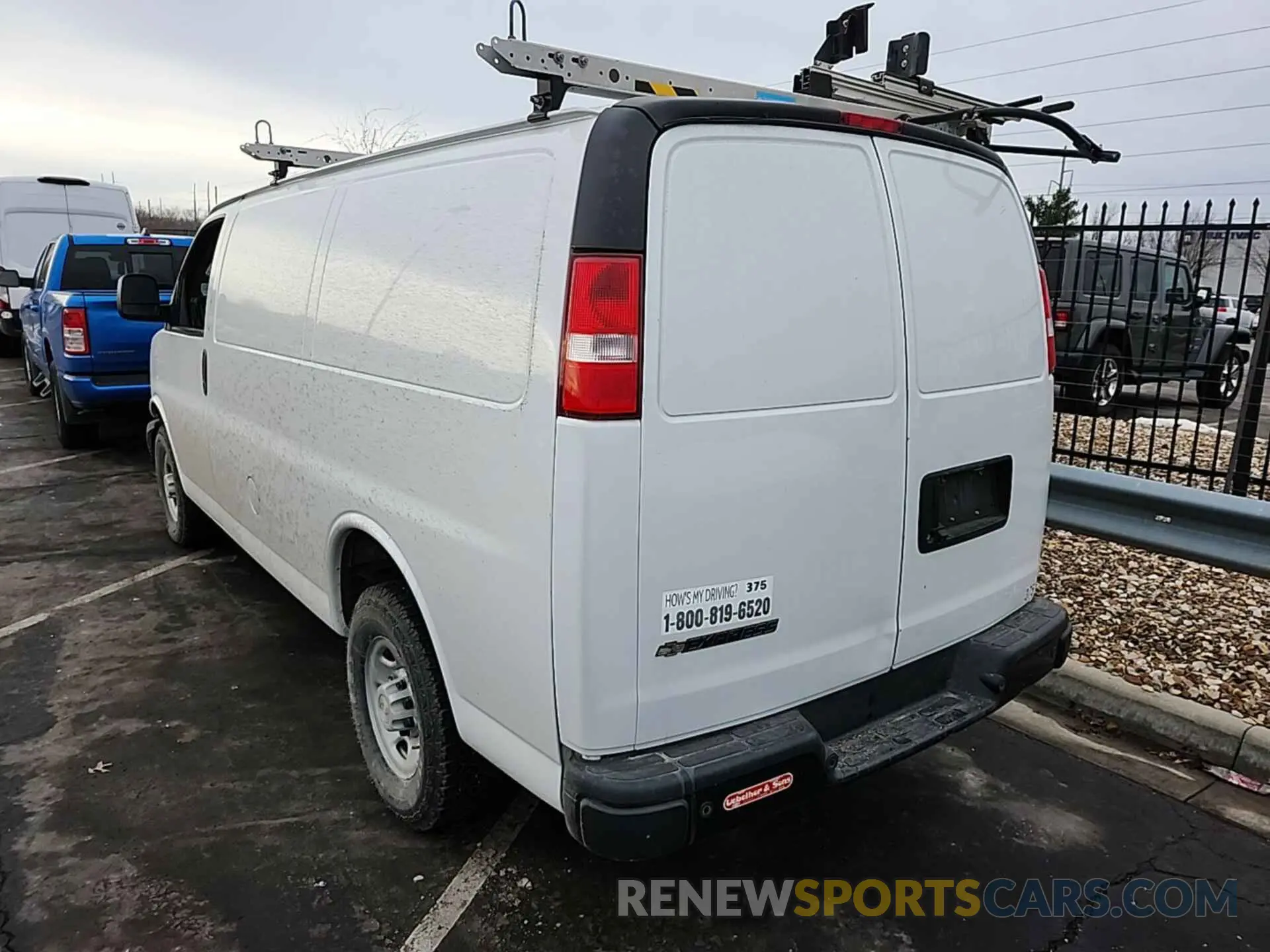 15 Фотография поврежденного автомобиля 1GCWGAFG9K1337974 CHEVROLET EXPRESS G2500 2019