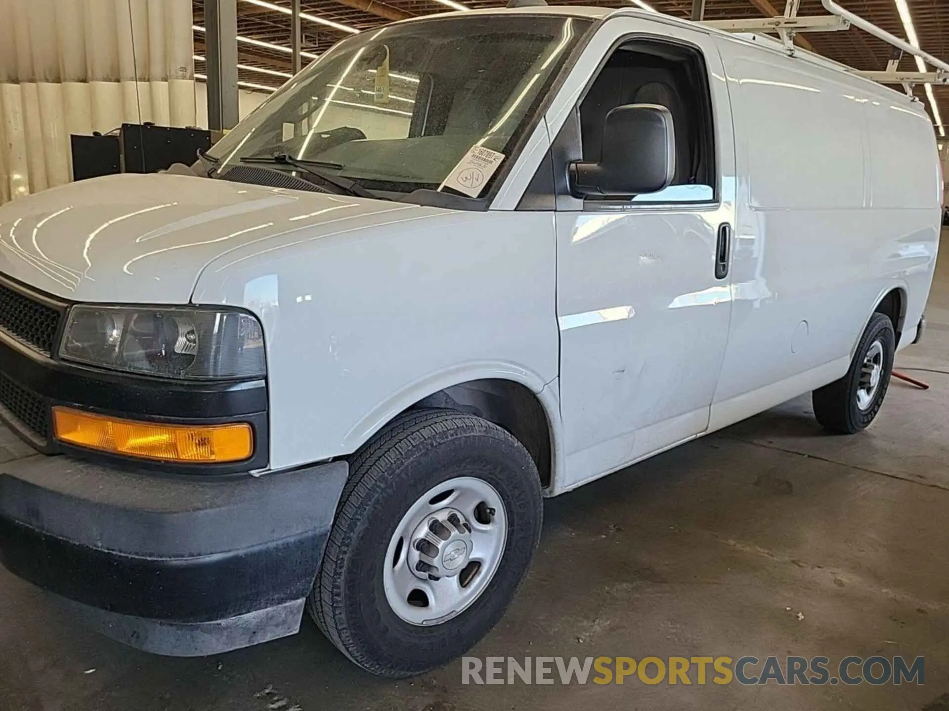 8 Photograph of a damaged car 1GCWGAFP1K1273848 CHEVROLET EXPRESS G2500 2019