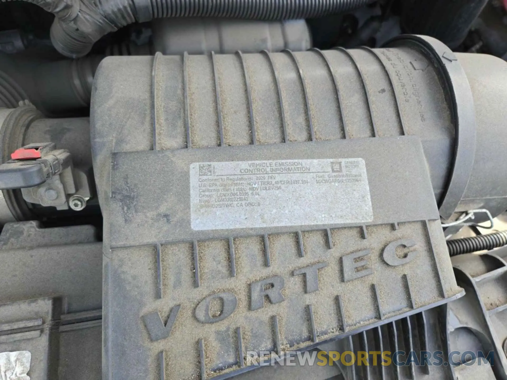 2 Photograph of a damaged car 1GCWGAFG6L1252964 CHEVROLET EXPRESS G2500 2020