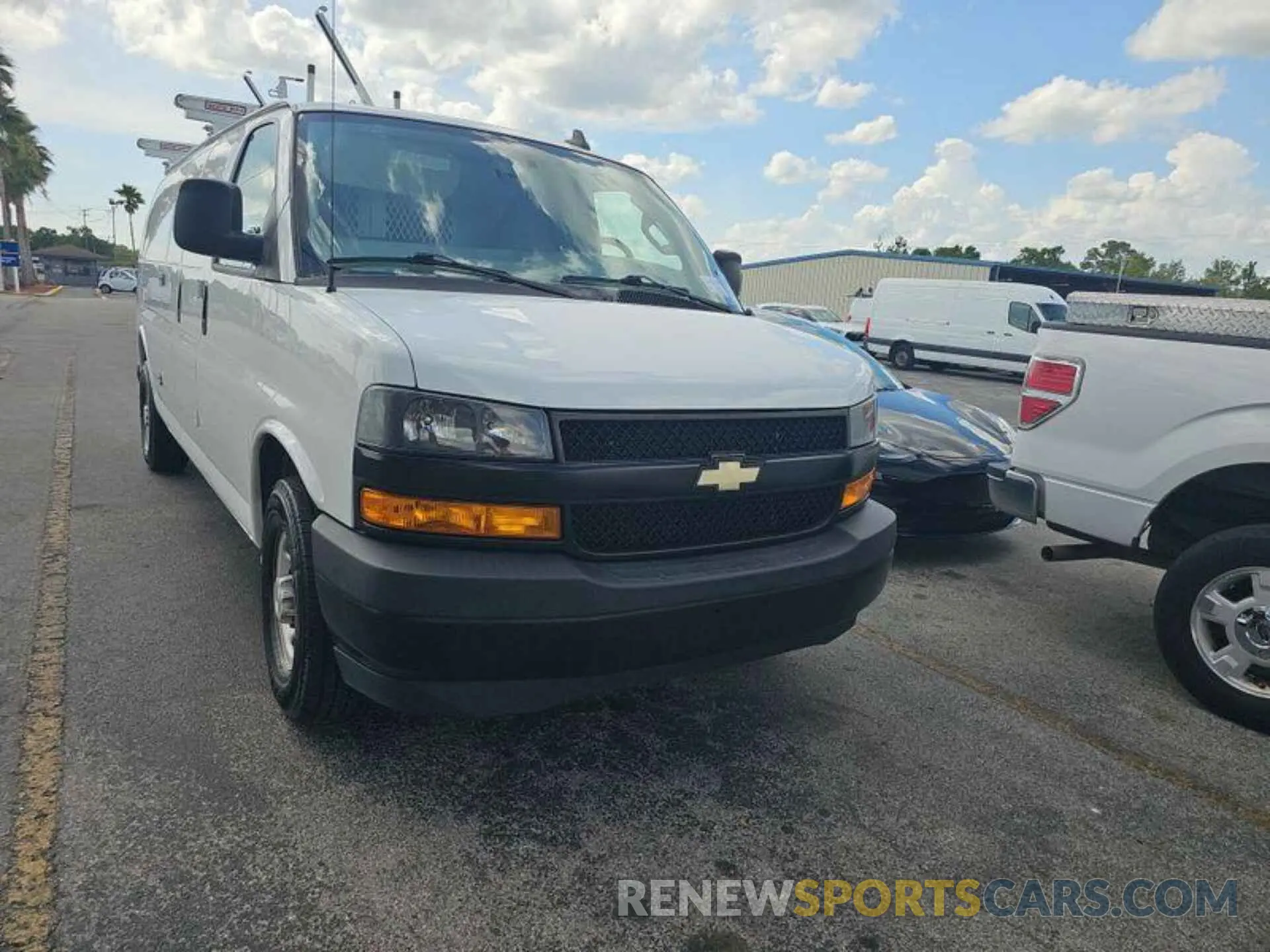3 Photograph of a damaged car 1GCWGBFP1M1145473 CHEVROLET EXPRESS G2500 2021