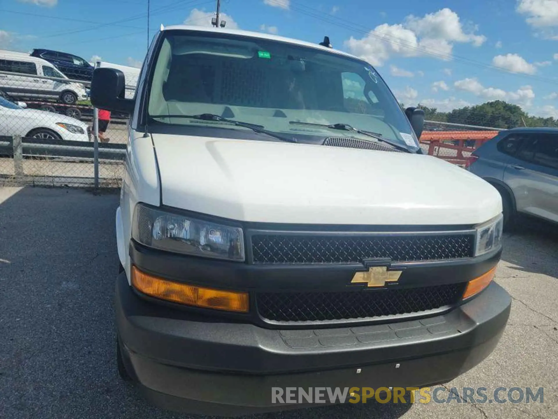 7 Photograph of a damaged car 1GCWGAFP3N1157183 CHEVROLET EXPRESS G2500 2022